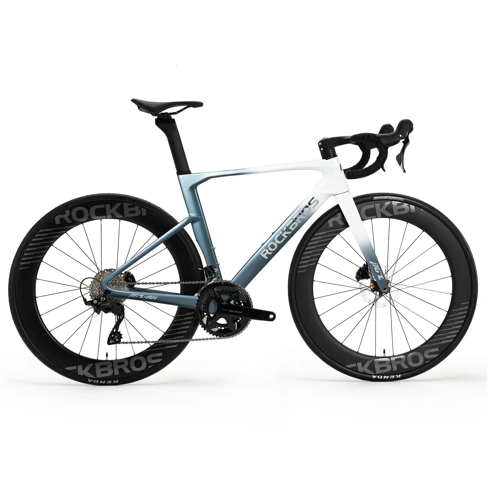 #Kits_Shimano R7120 kit color_White Pearl Grey Blue