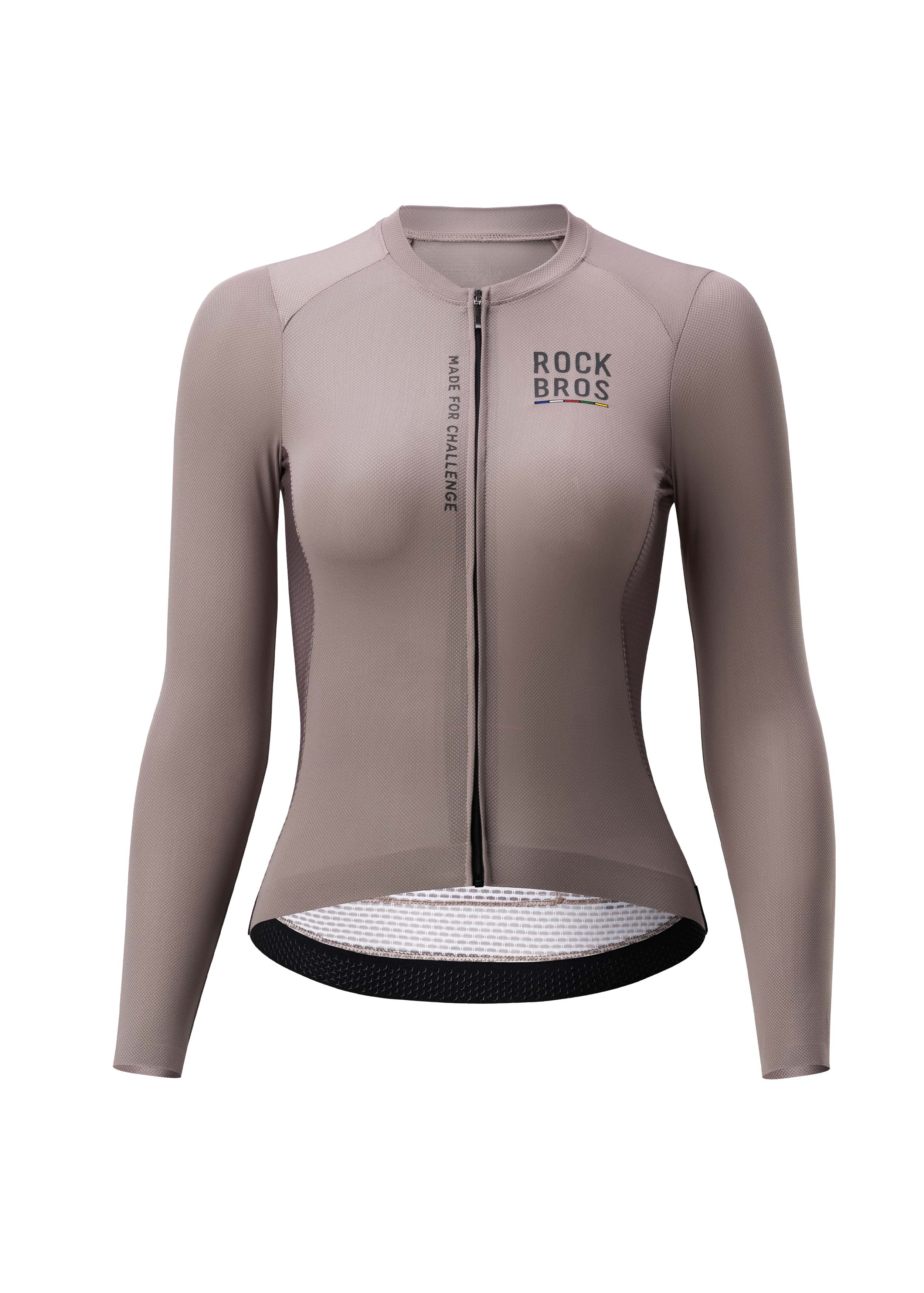ROAD TO SKY Women's Cycling Long-Sleeved Jersey ￠ò Grey