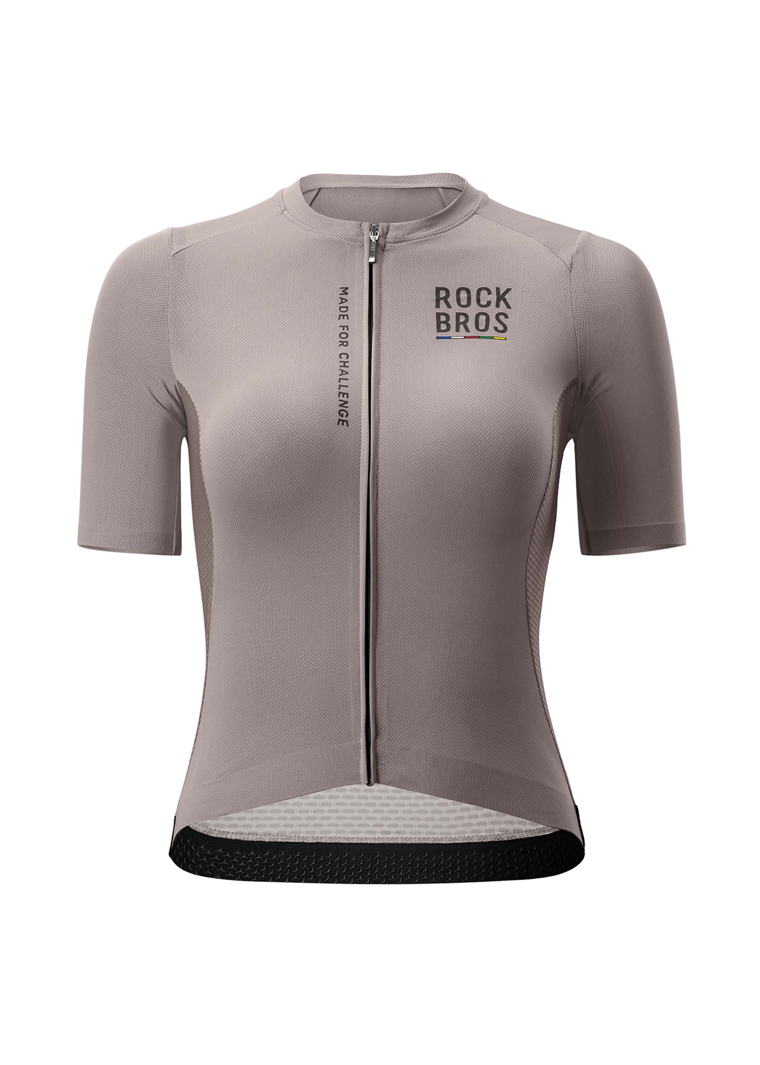 ROAD TO SKY Women's Cycling Short-Sleeved Jersey ￠ò Grey