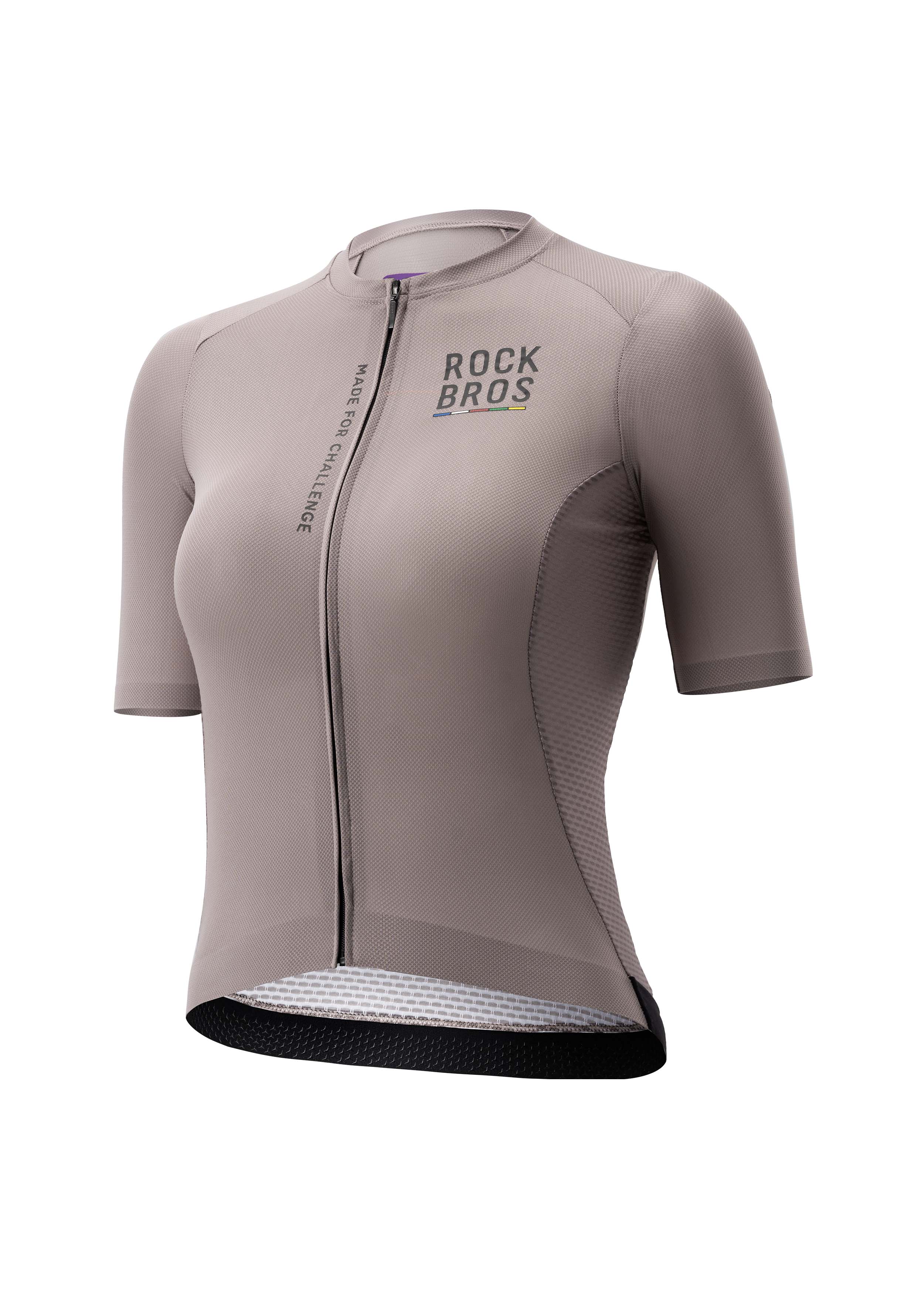 ROAD TO SKY Women's Cycling Short-Sleeved Jersey ￠ò Grey