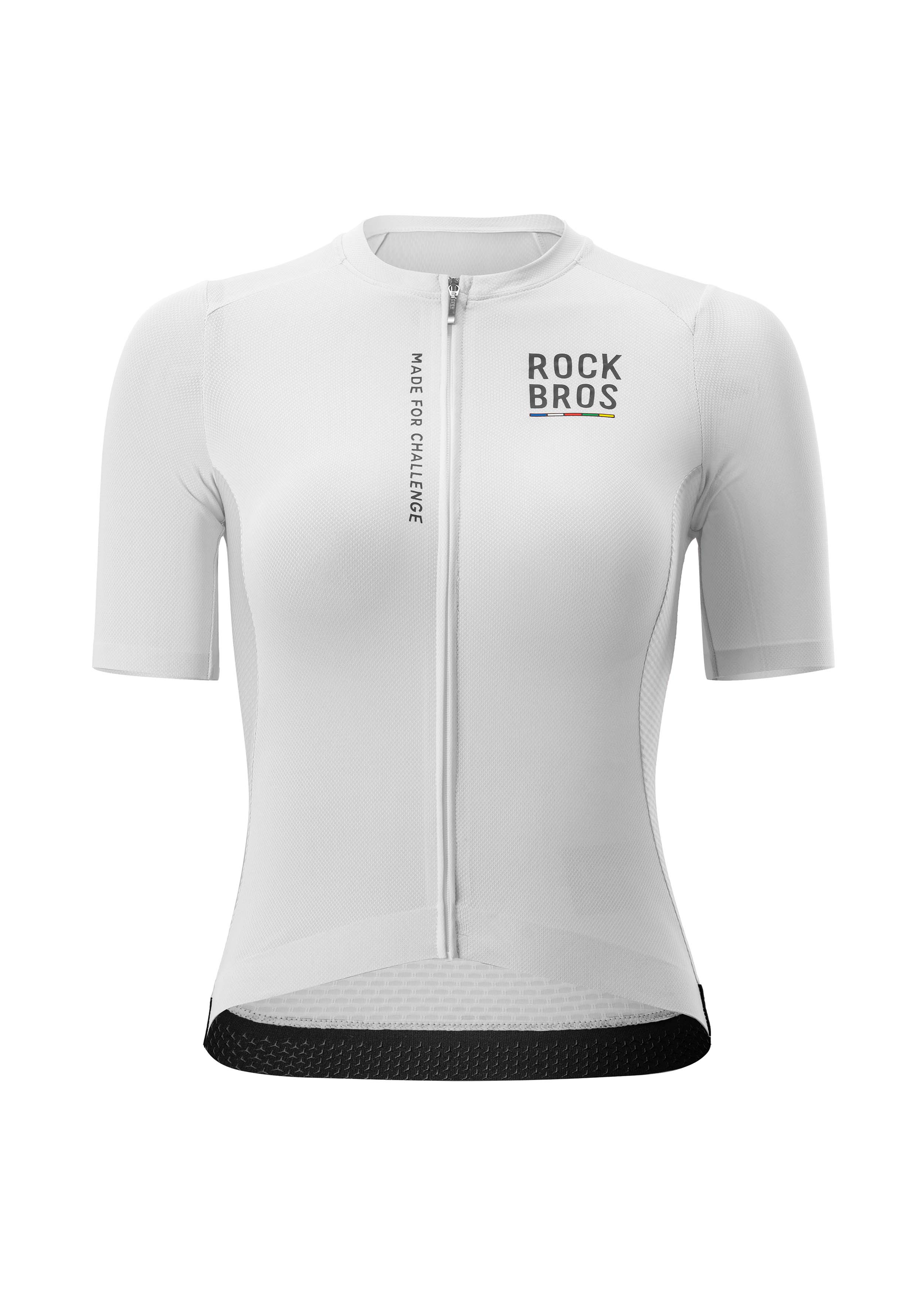 ROAD TO SKY Women's Cycling Short-Sleeved Jersey ￠ò White