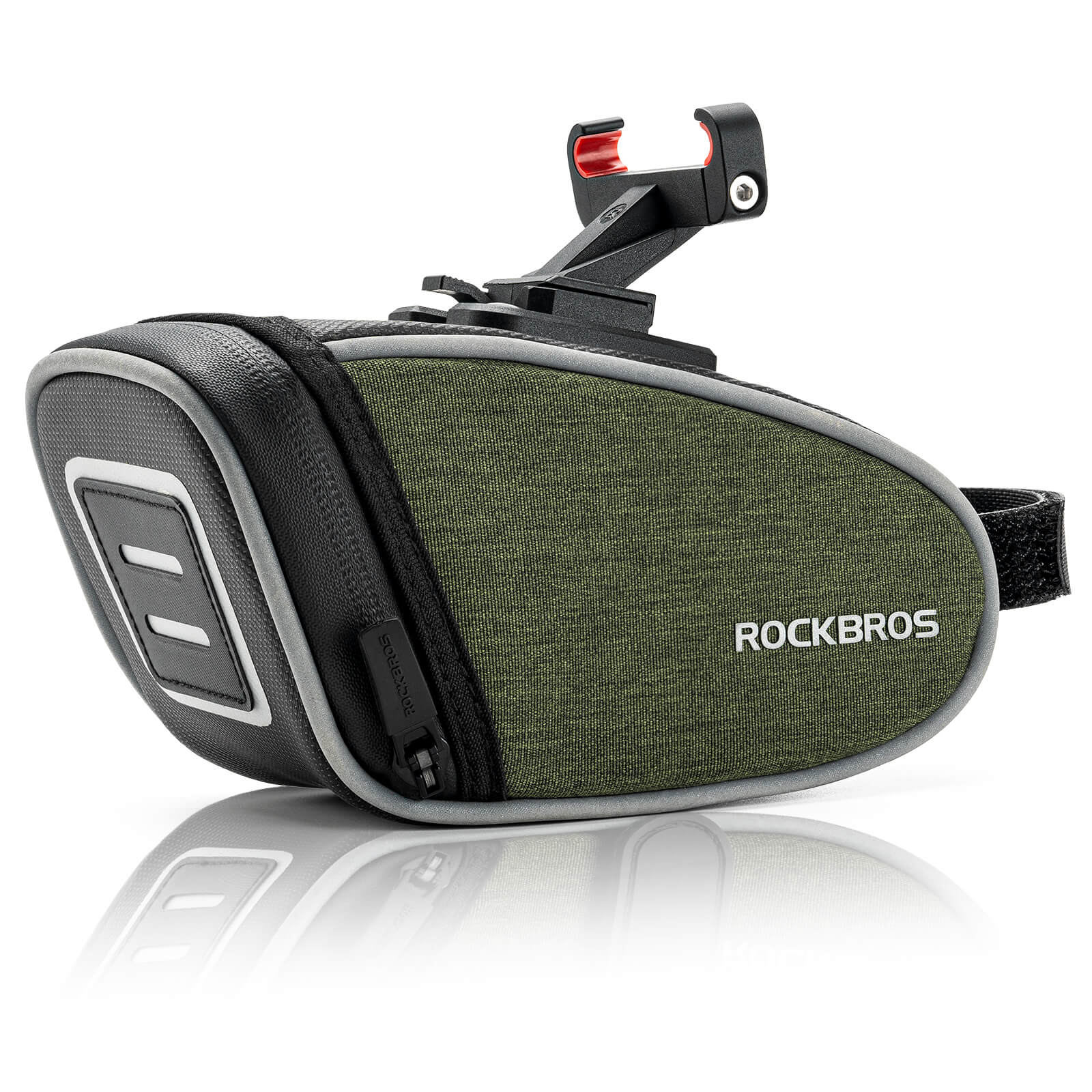 ROCKBROS Bicycle Saddle Bag 0.45L – Compact Storage, Big Convenience!? #Style_Buckle Mount