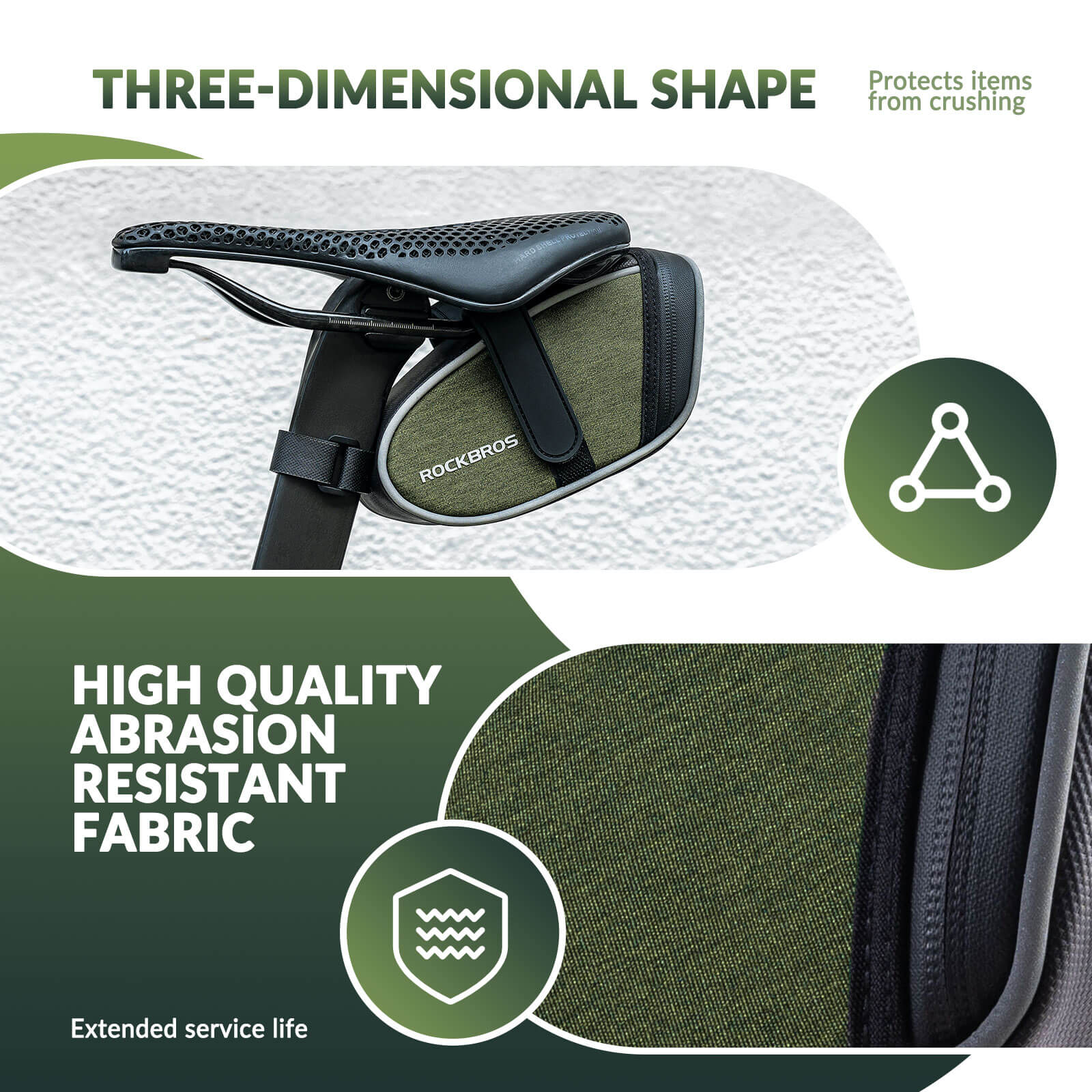 ROCKBROS Bicycle Saddle Bag 0.45L – Compact Storage, Big Convenience!? 