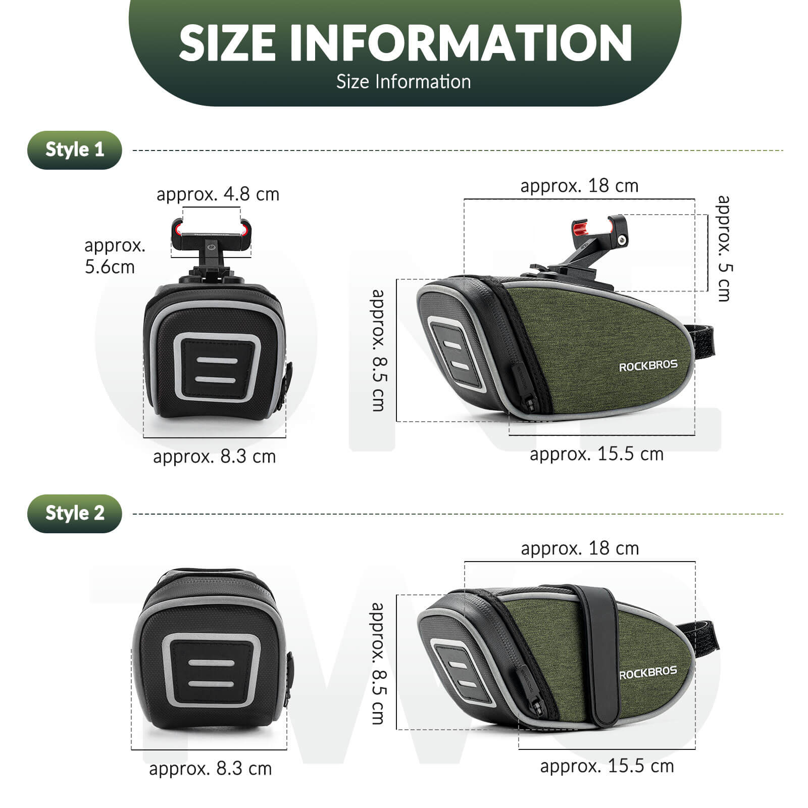 ROCKBROS Bicycle Saddle Bag 0.45L – Compact Storage, Big Convenience!? 