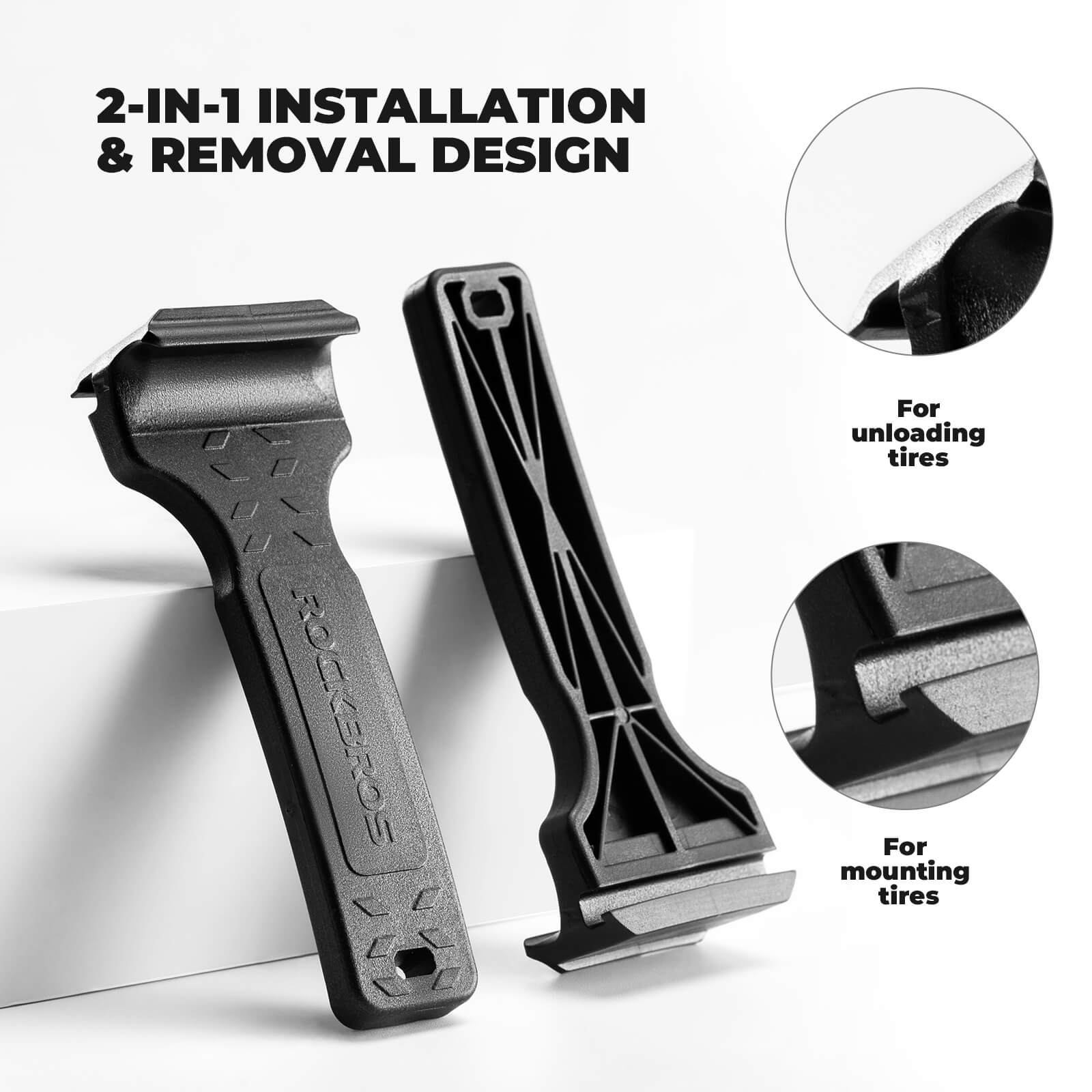 ROCKBROS Bicycle Tire Levers – ?Lightweight Yet Unbreakable, Effortless Tire Changes!