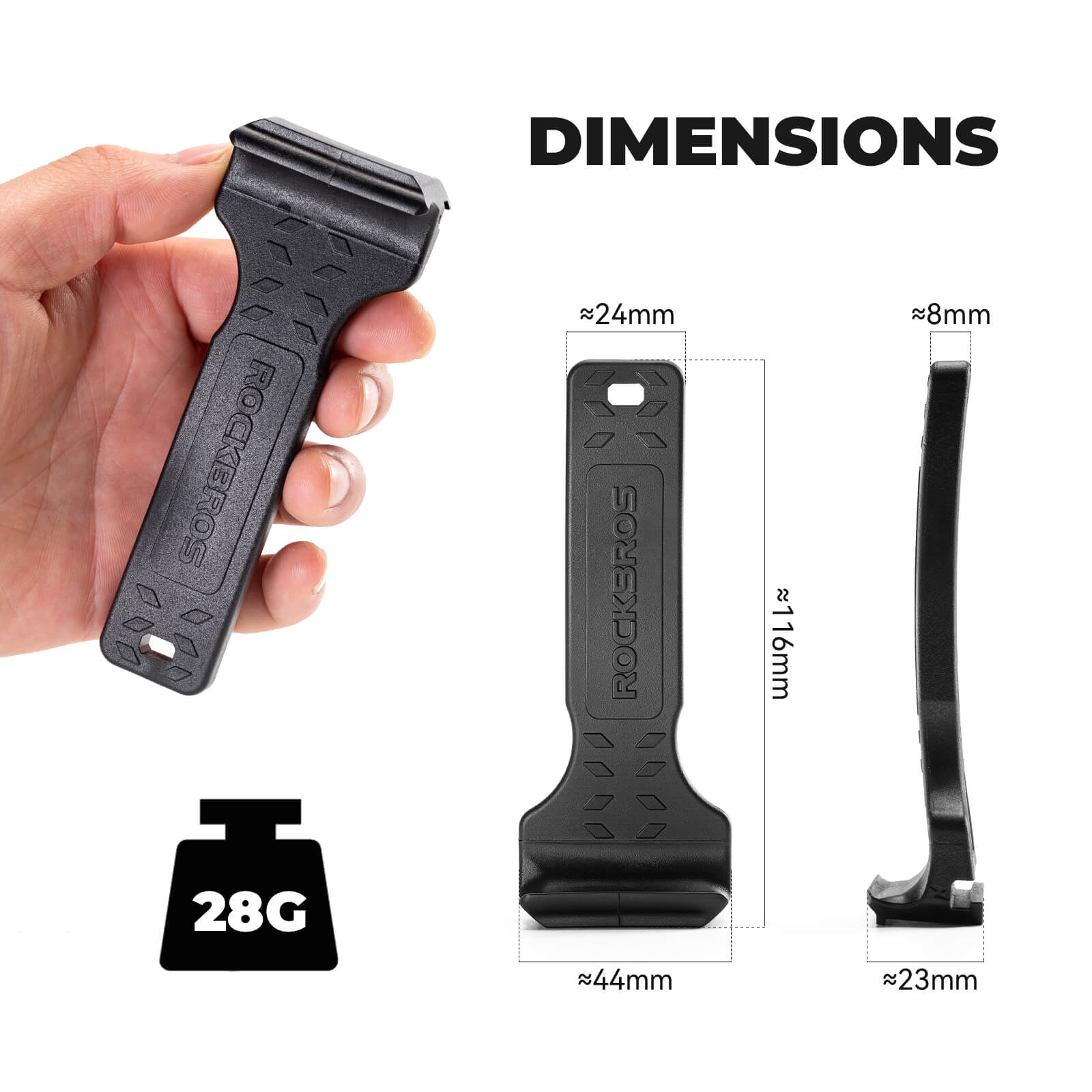 ROCKBROS Bicycle Tire Levers – ?Lightweight Yet Unbreakable, Effortless Tire Changes!
