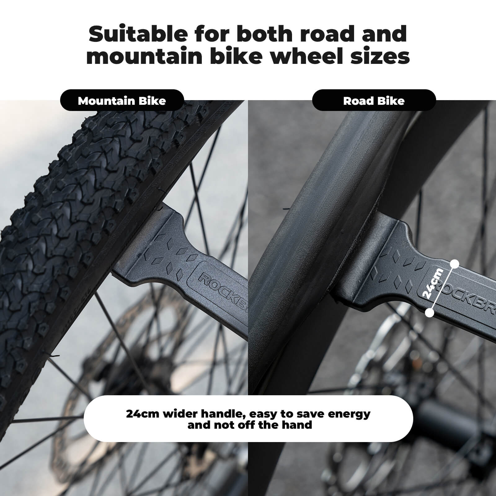 ROCKBROS Bicycle Tire Levers – ?Lightweight Yet Unbreakable, Effortless Tire Changes!