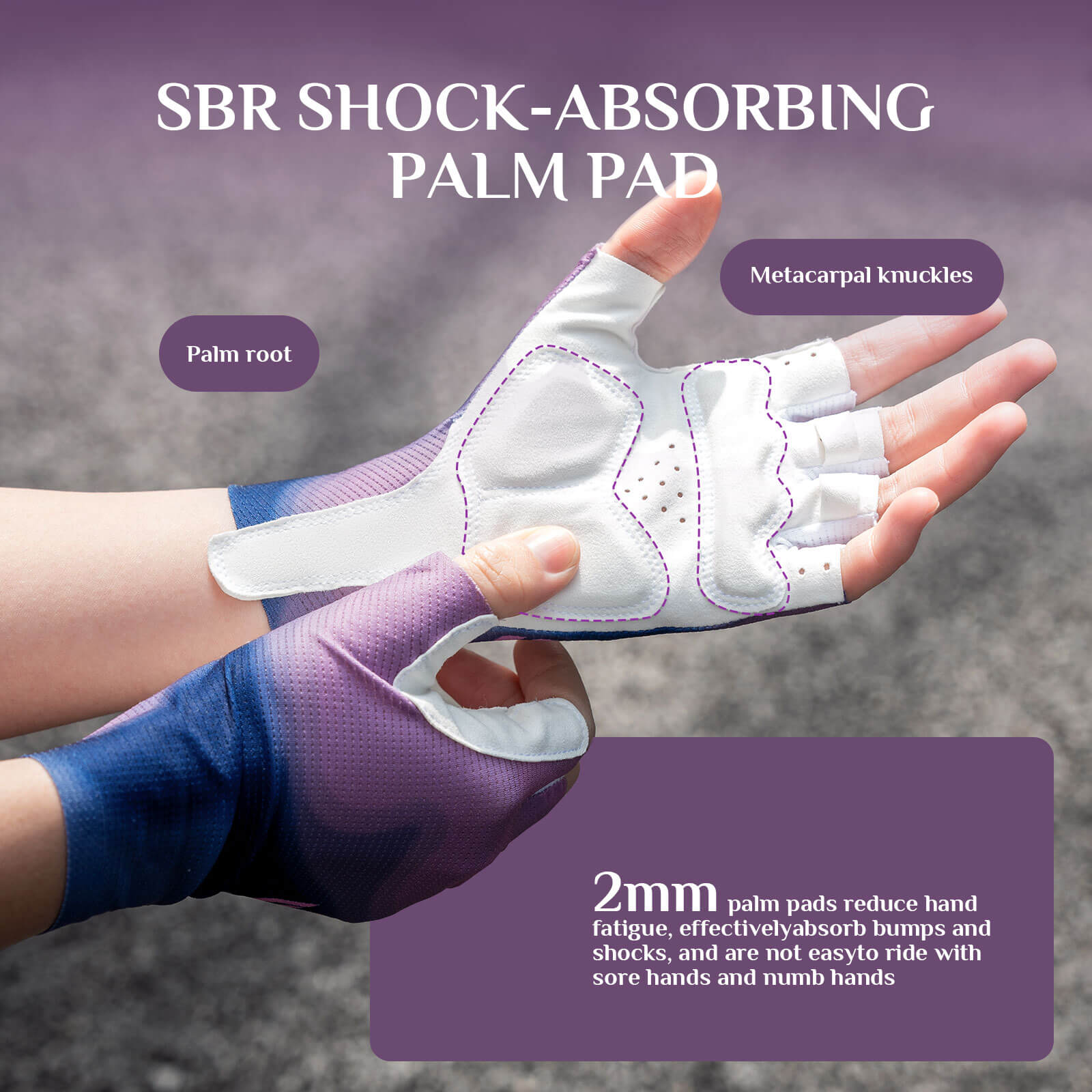 ROCKBROS Women's Half-Finger Cycling Gloves ¨C Ride Comfortably, Grip Confidently! 