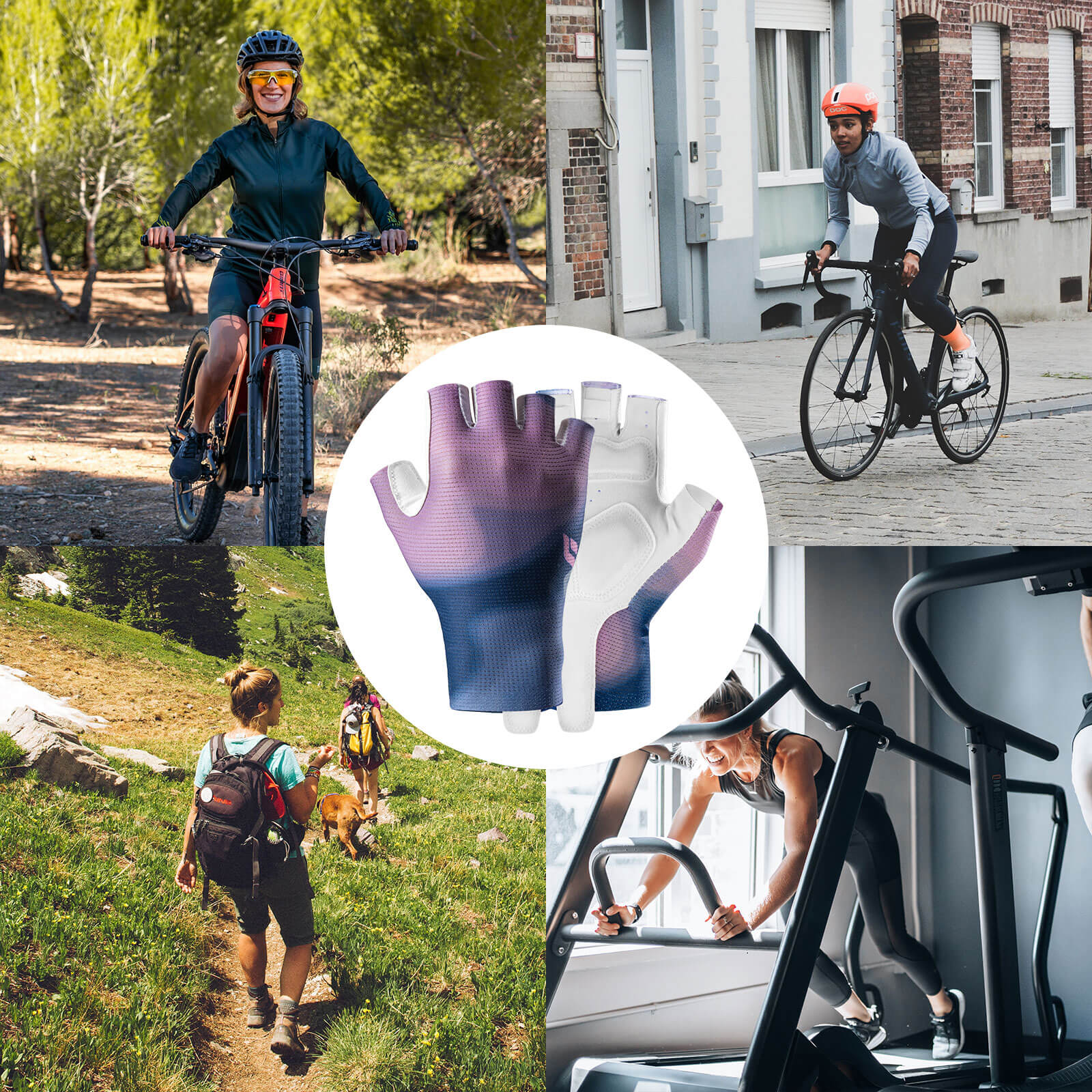 ROCKBROS Women's Half-Finger Cycling Gloves ¨C Ride Comfortably, Grip Confidently! 