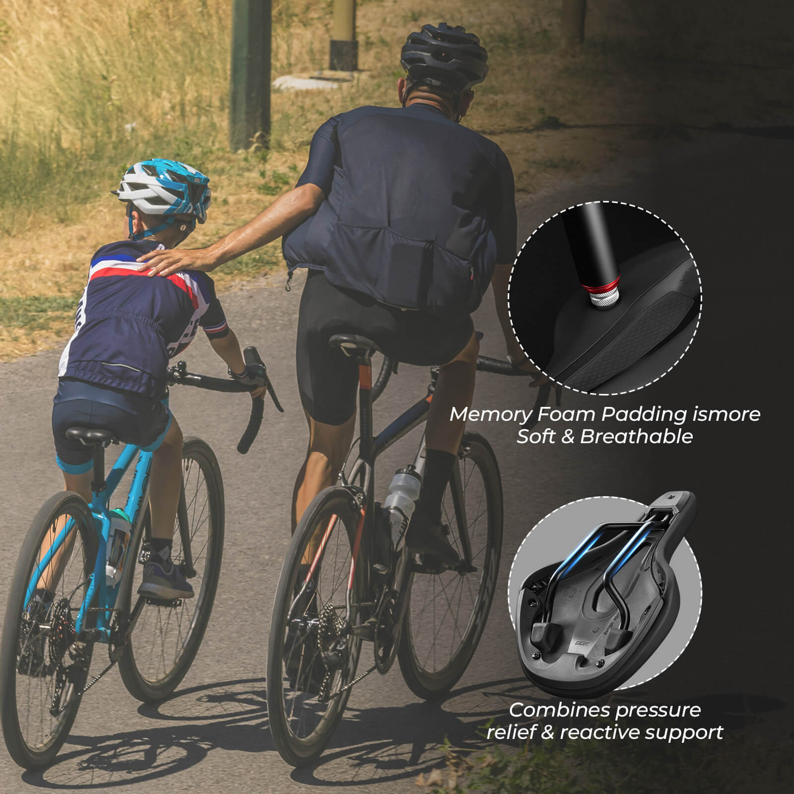 ROCKBROS Kids Bike Saddle – Comfort & Safety for Young Riders!?