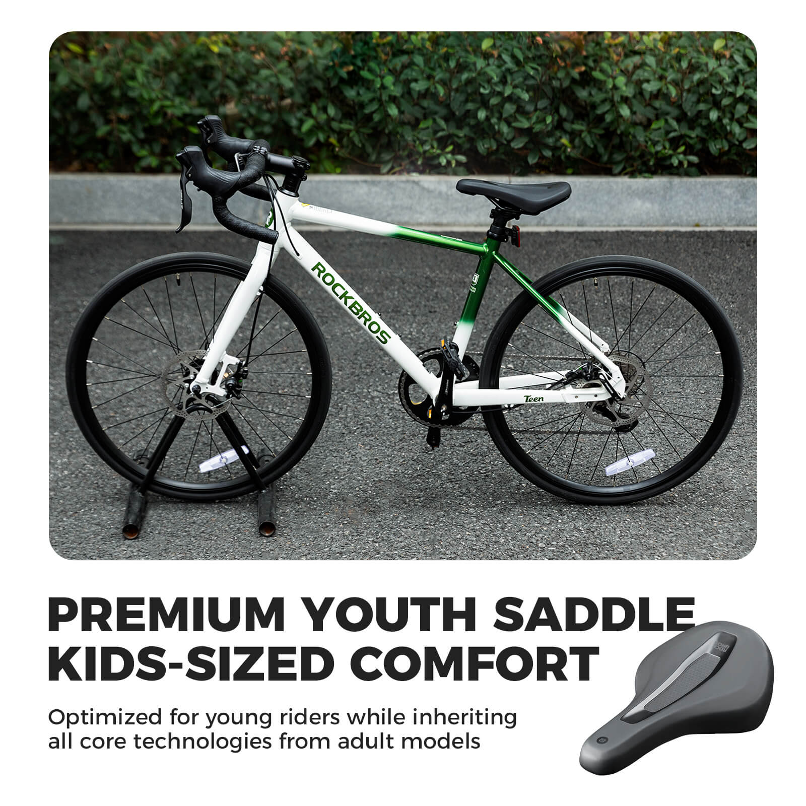 ROCKBROS Kids Bike Saddle – Comfort & Safety for Young Riders!?