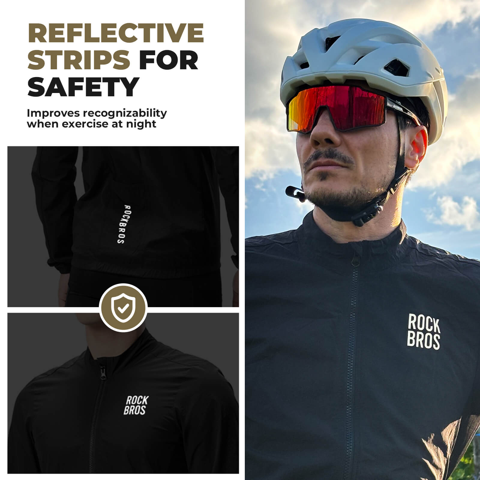 ROCKBROS Long-Sleeve Cycling Windbreaker Jacket – Ultimate Weather Protection!? 