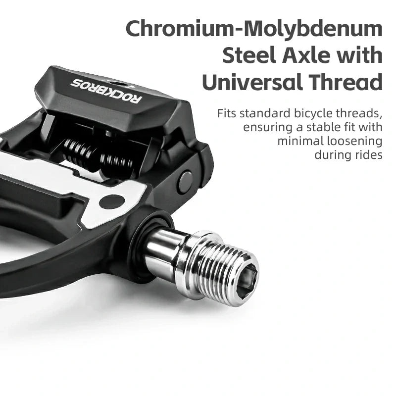 Road MTB Lightweight Clipless Bicycle Pedals 9/16'' with SPD-SL System