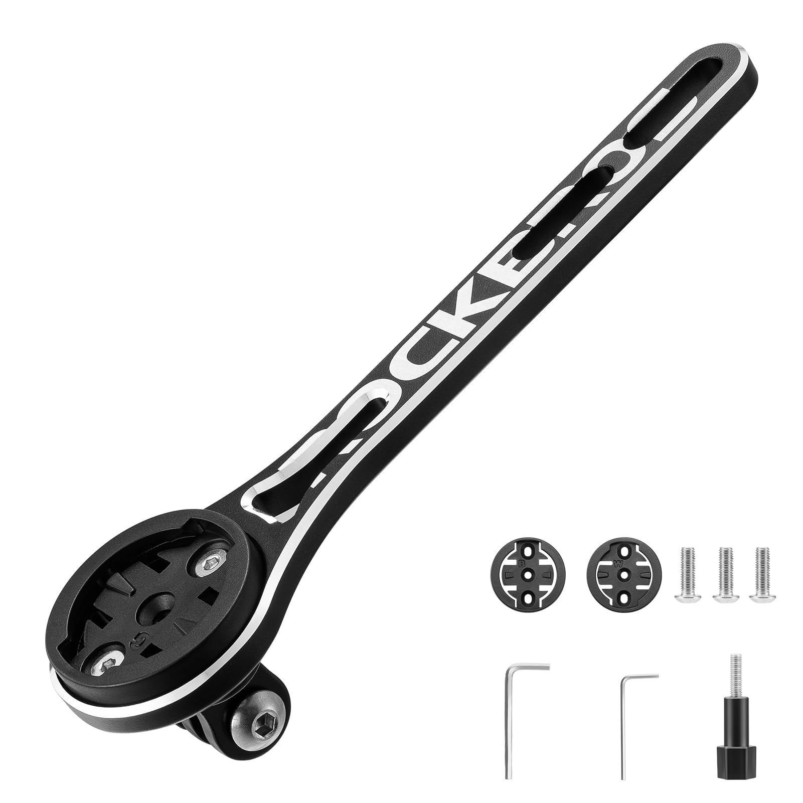 ROCKBROS Bike Aluminum Computer Mount  compatible with Garmin, Wahoo, Bryton, and GoPro - ROCKBROS#color_Big Logo