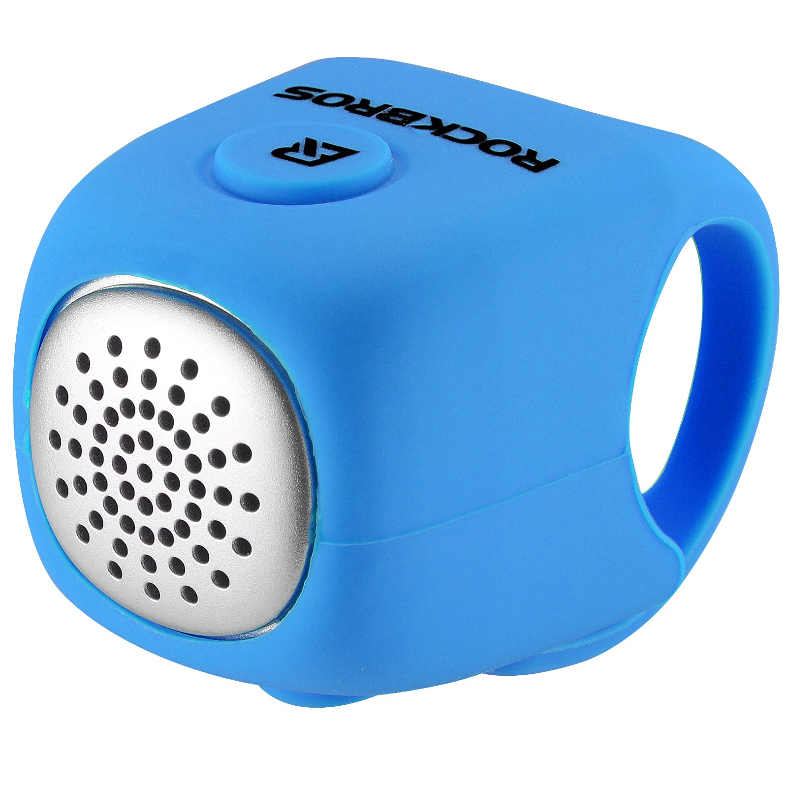 ROCKBROS Electric Bicycle Bells Loud Horn Ring Rainproof 3 Modes 90DB - ROCKBROS#color_Blue