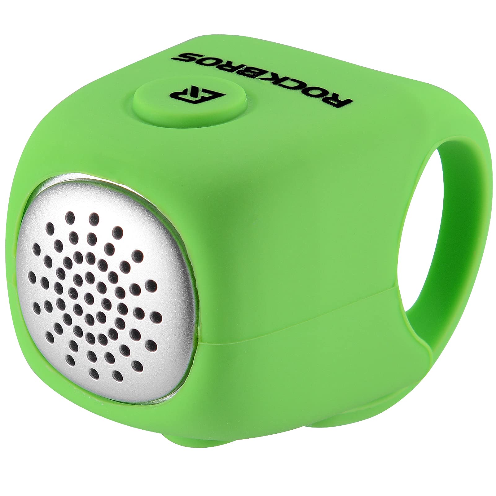 ROCKBROS Electric Bicycle Bells Loud Horn Ring Rainproof 3 Modes 90DB - ROCKBROS#color_Green