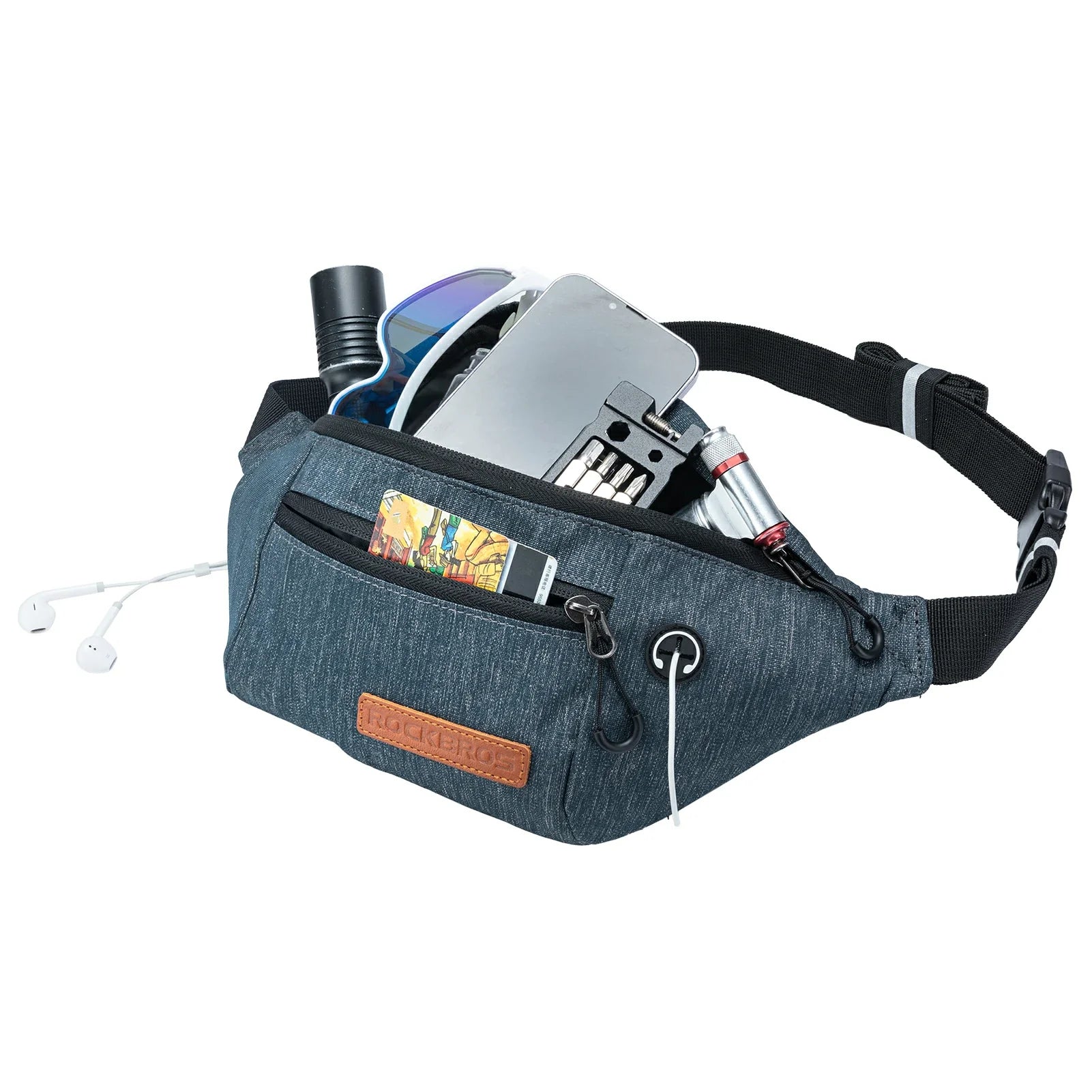 ROCKBROS Fanny Pack 1.5L Capacity Belt Bag