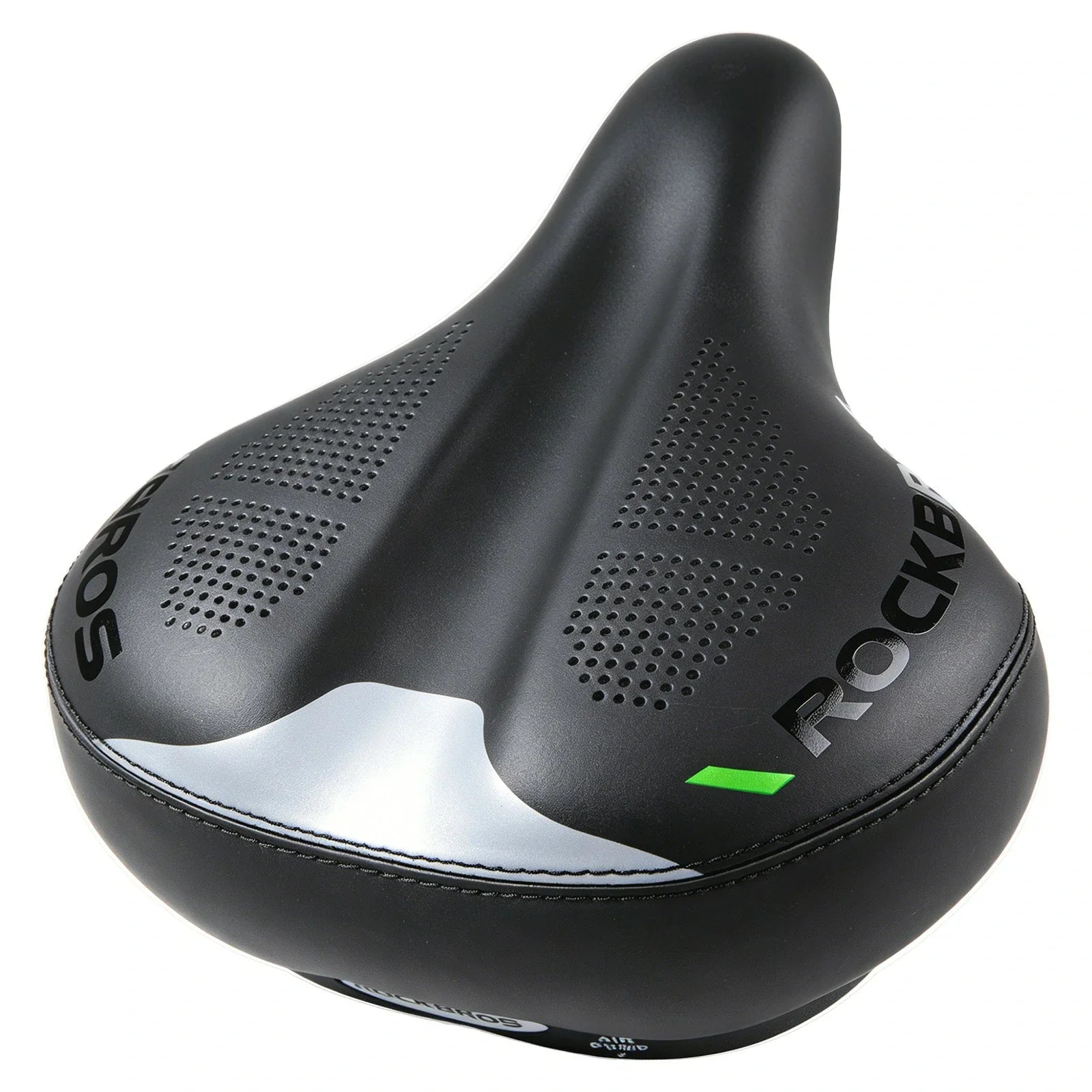 Adjustable Air Cushion Bike Saddle Wide Comfort Shock Absorbing Seat