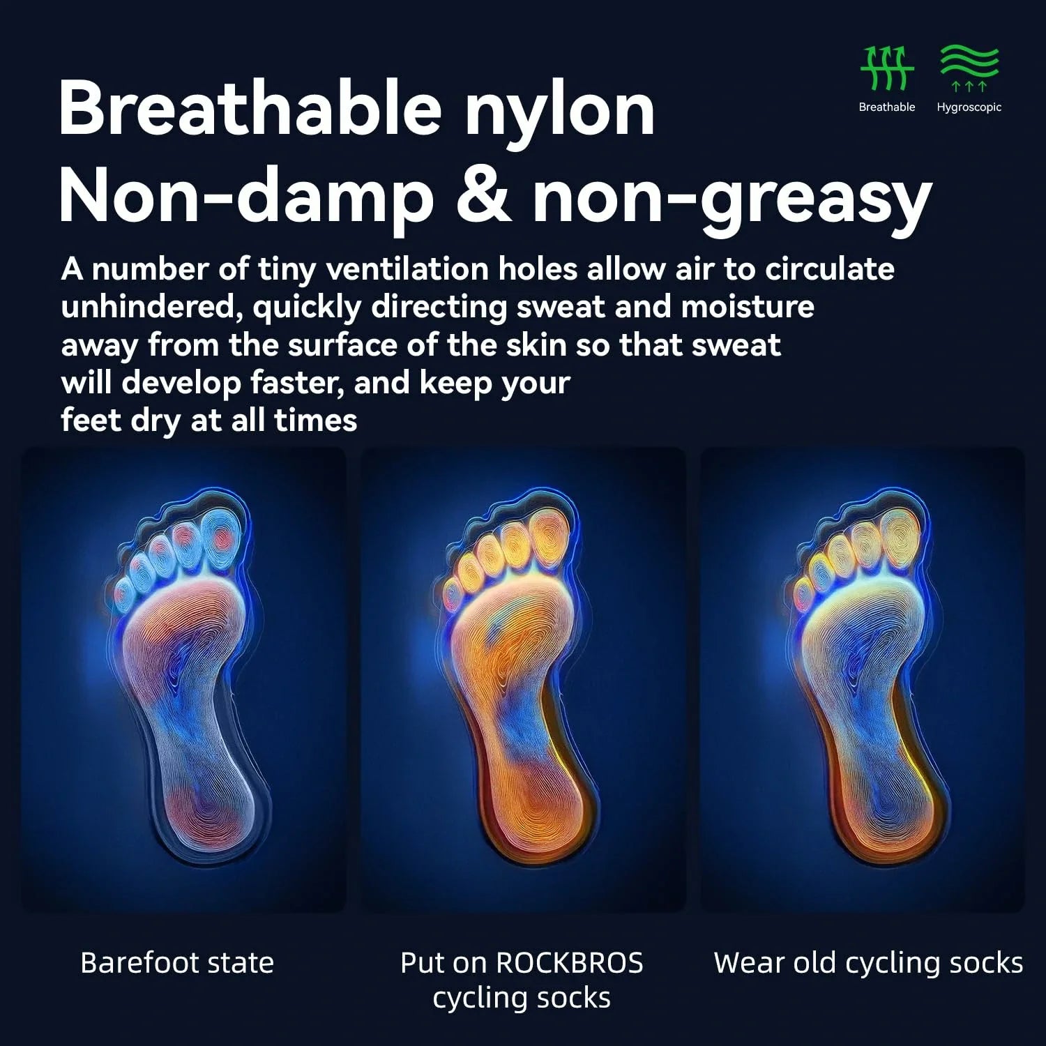 aerodynamic-cycling-socks-with-wear-resistant-hee-wicking-athletic-crew