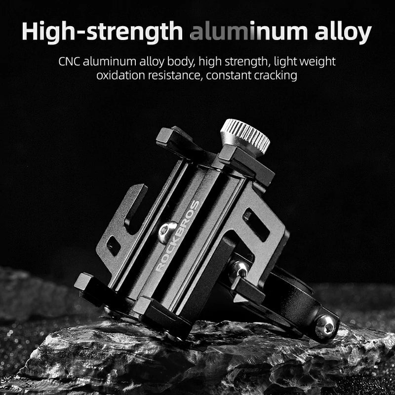 Aluminum Alloy Phone Mount Fits 2.2–3.7?in Wide