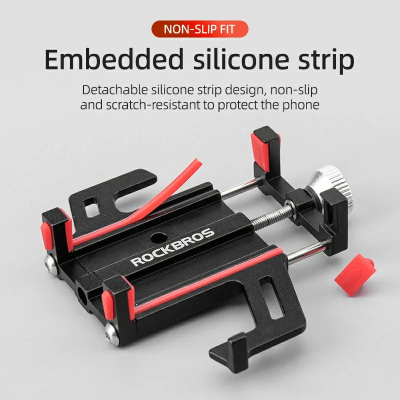 Aluminum Alloy Phone Mount Fits 2.2–3.7?in Wide