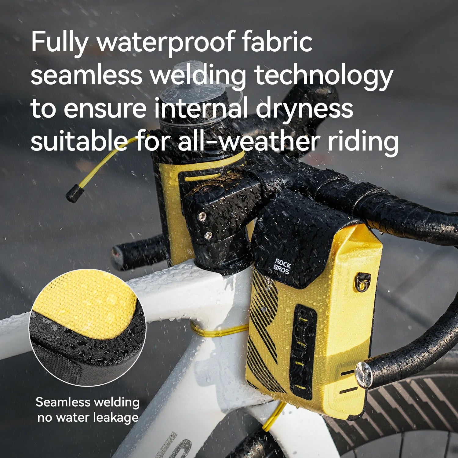 AS-16 100% Waterproof Bike Bags Set