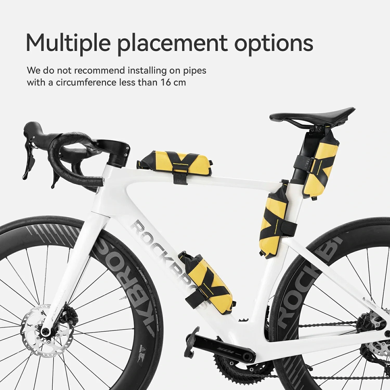 AS-16 100% Waterproof Bike Bags Set