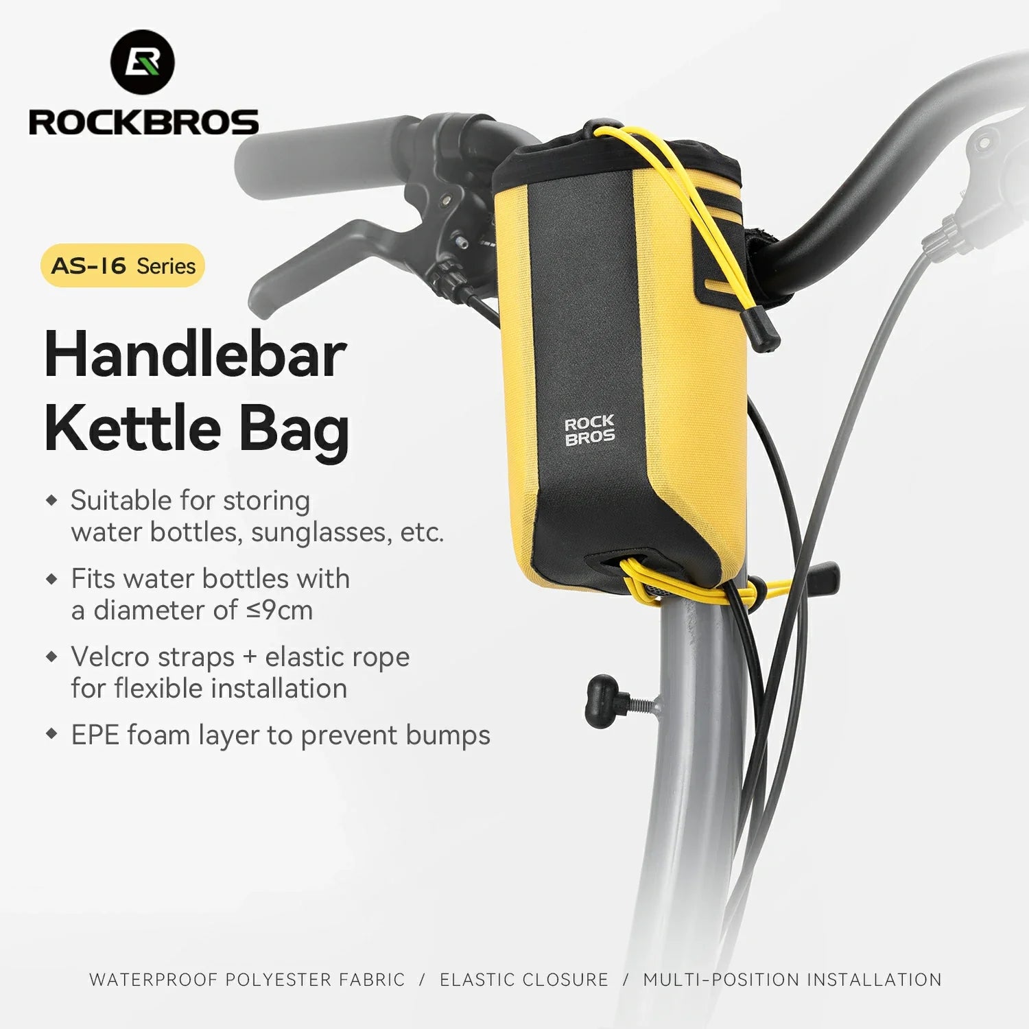 AS-16 100% Waterproof Bike Bags Set