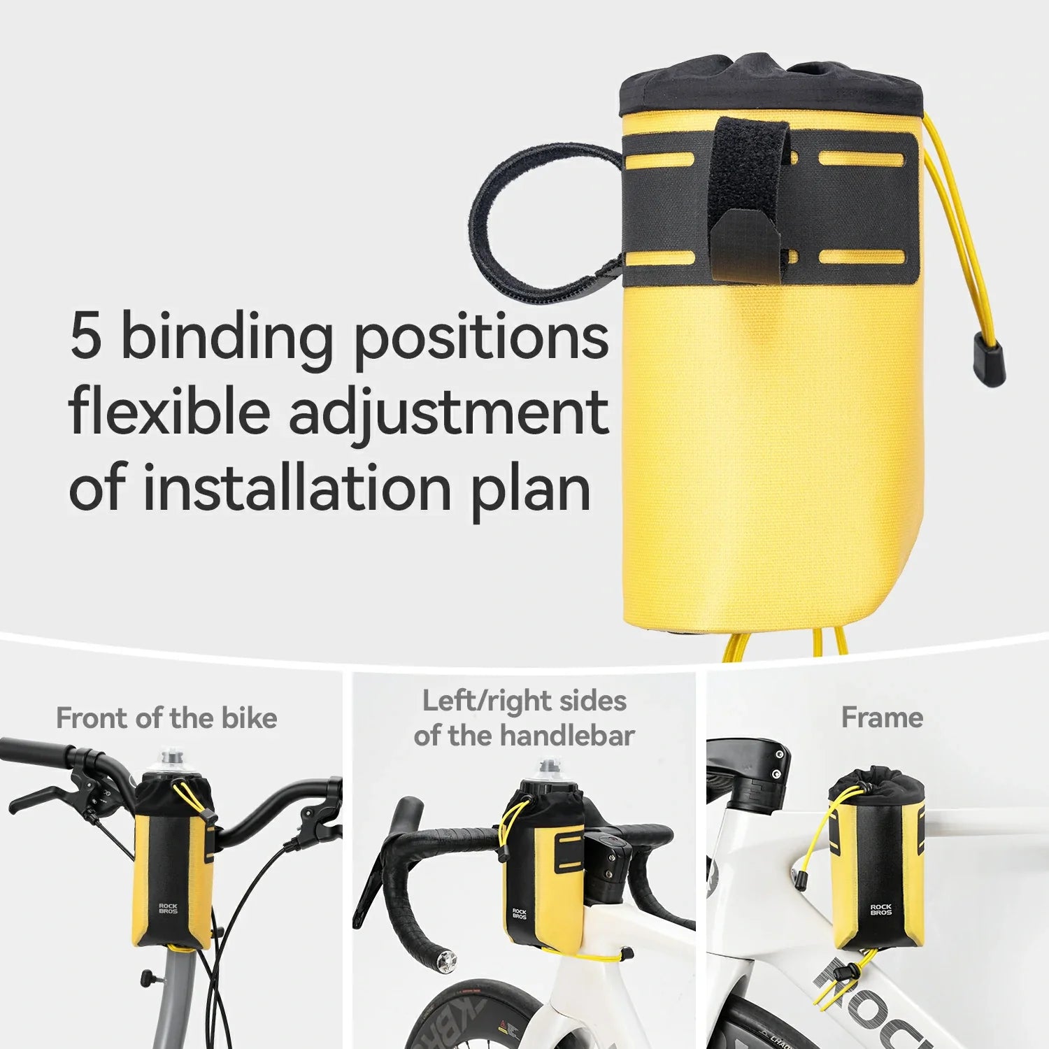 AS-16 100% Waterproof Bike Bags Set