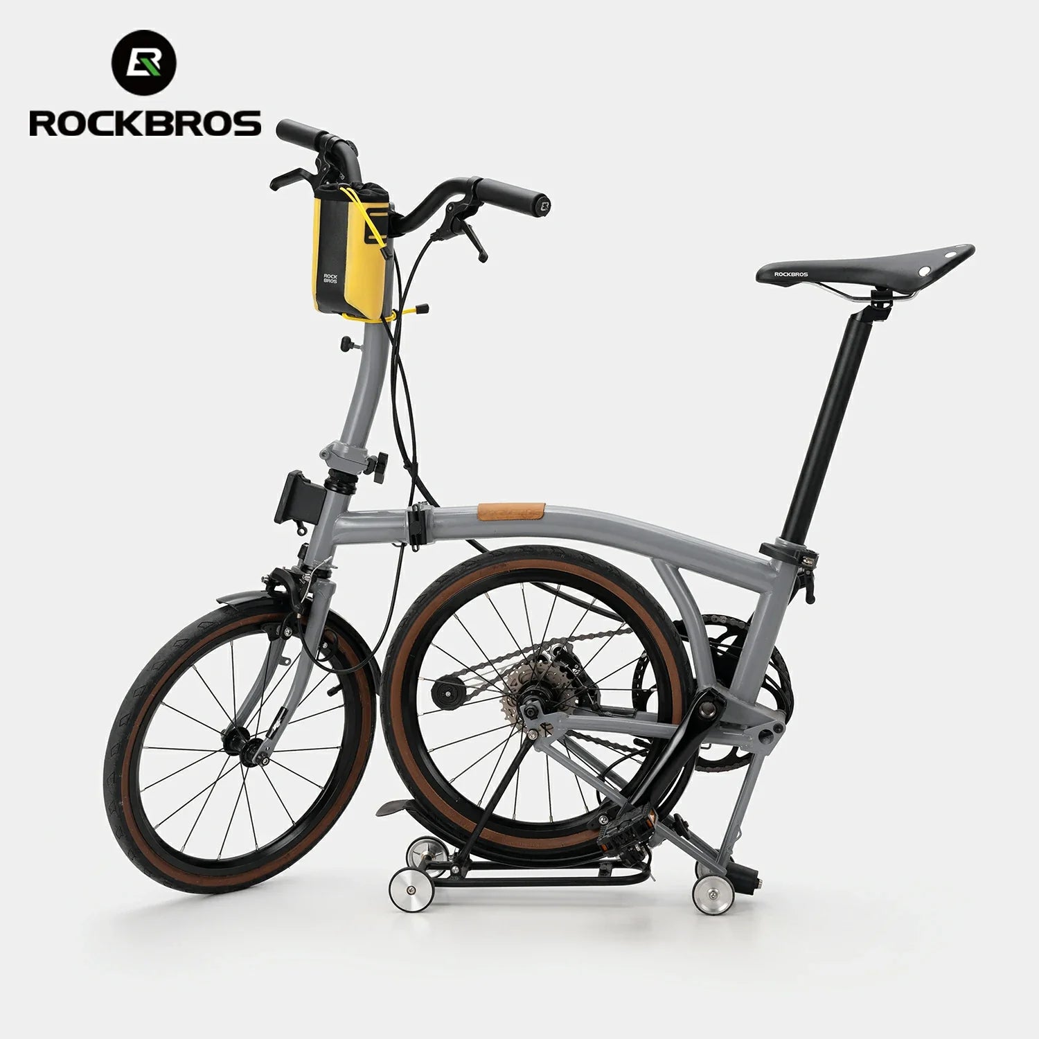 AS-162 100% Waterproof Water Bottle Handlebar Bag 1L