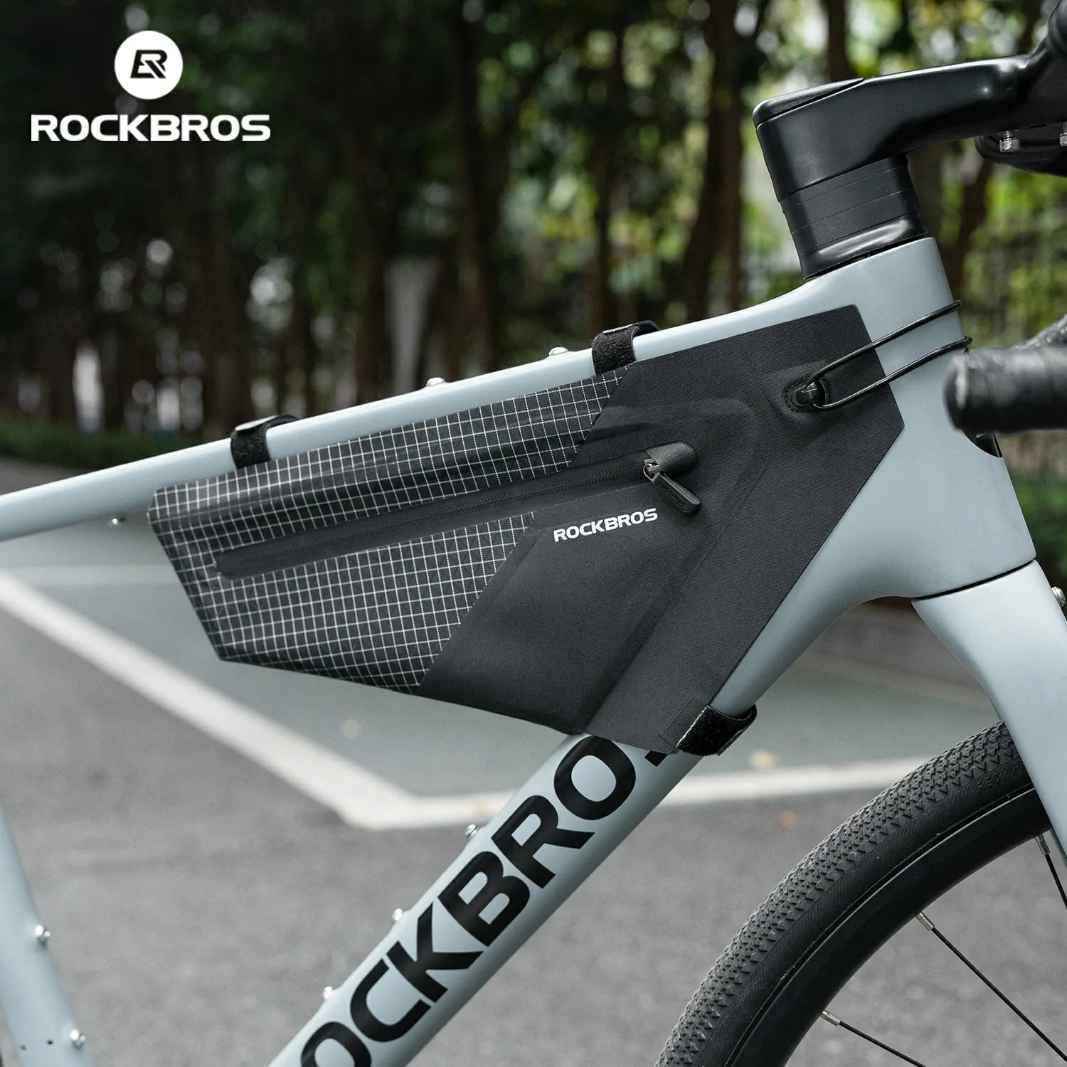 AS-165 100% Waterproof Bike Frame Bag 1.7L