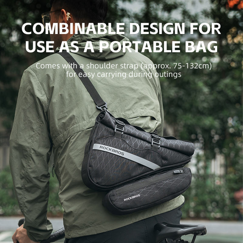 2-in-1 Bicycle Triangle Frame Bag