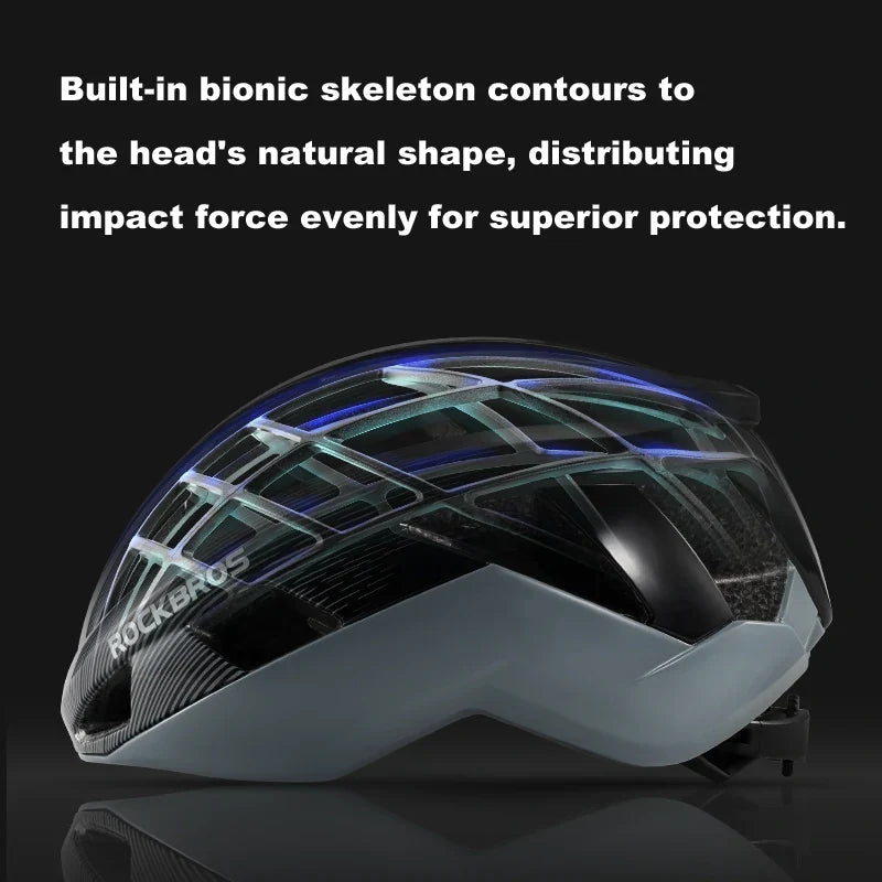 ROCKBROS bicycle helmet integrated cycling helmet for men and women