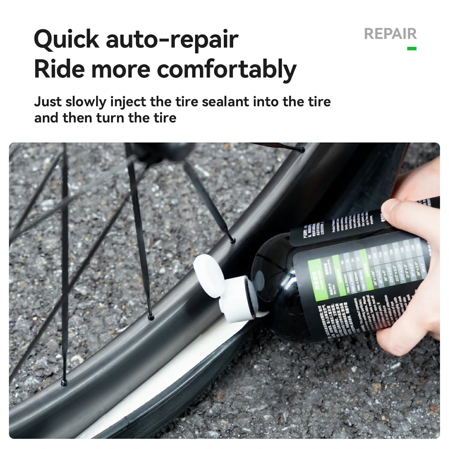 Bicycle Tire Sealant 60ml/1000ml