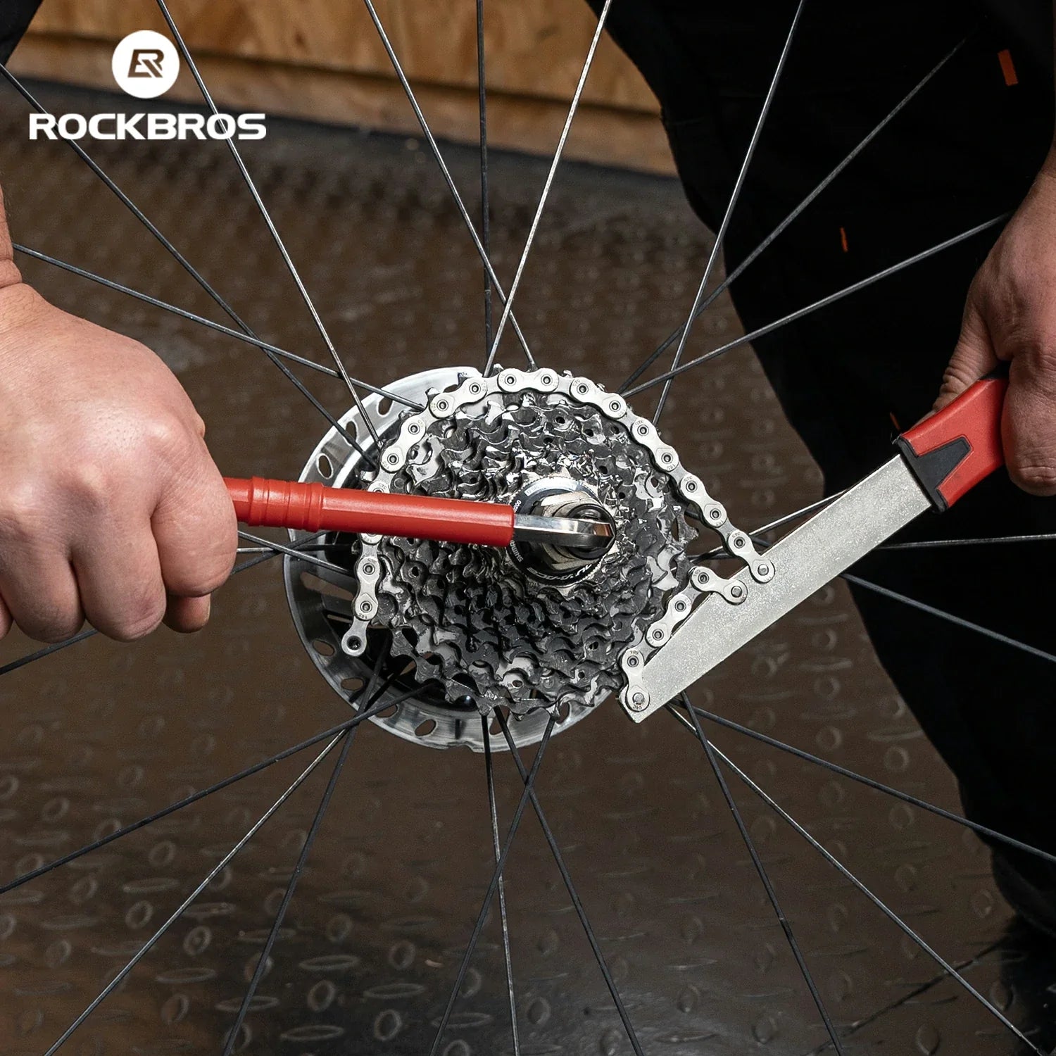 Bike maintenance kit with organized compartments