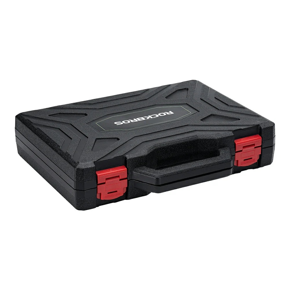Durable bike repair kit with anti-slip tools