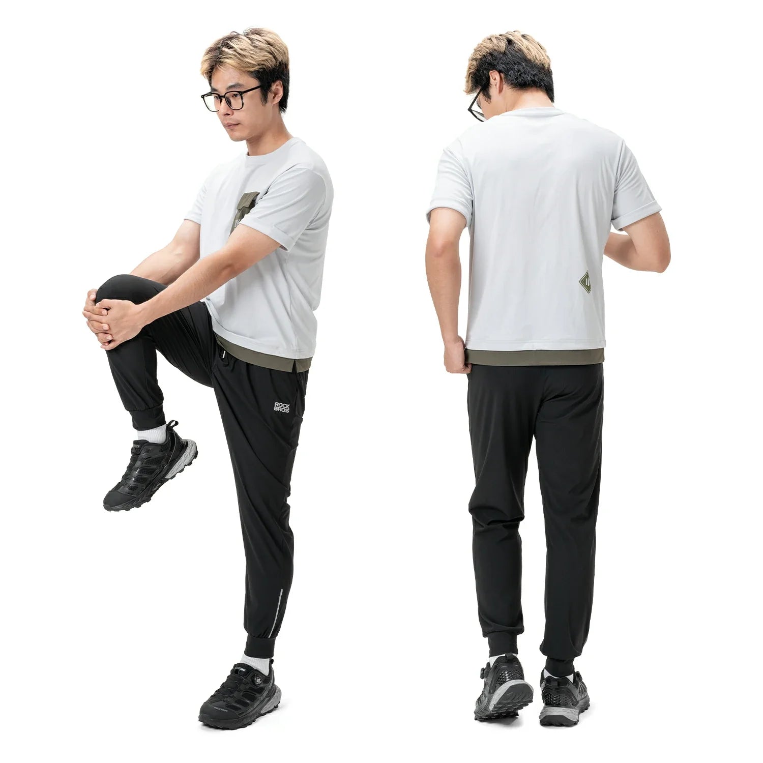 Men’s Casual Pants Thin Quick-Dry for 68–95°F