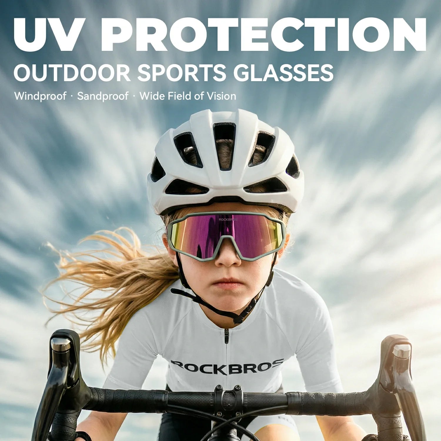 Durable Children's Outdoor Sports Glasses