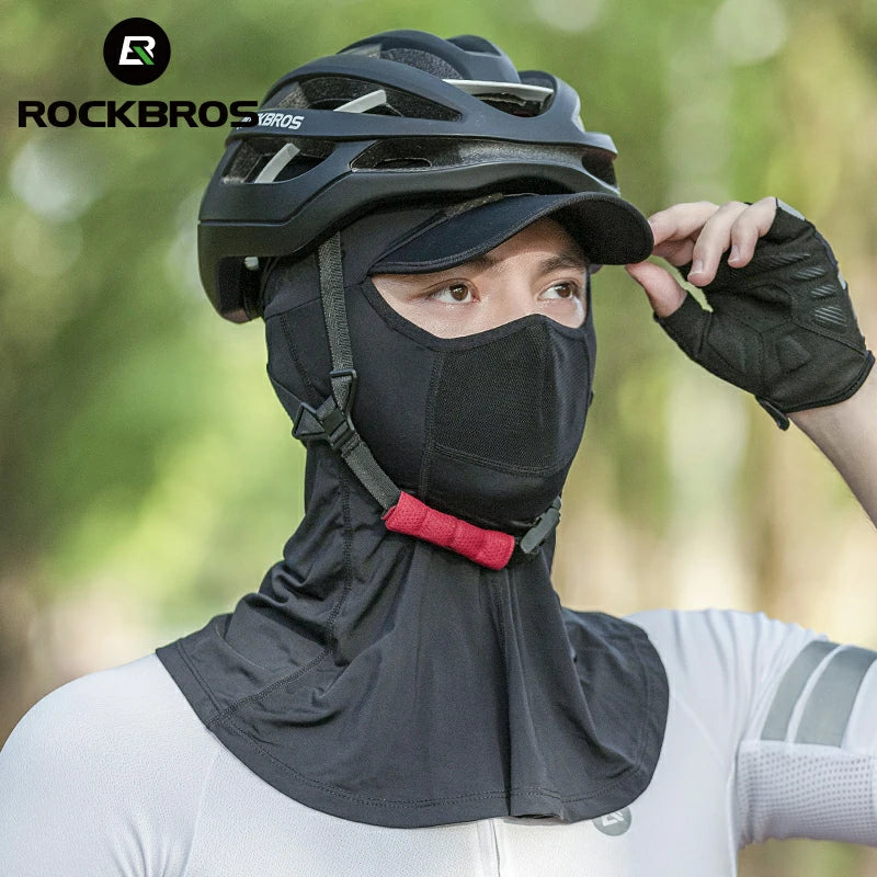 Cycling Cap Balaclava UV Protection Quick-Drying Breathable Helmet Liner Hat