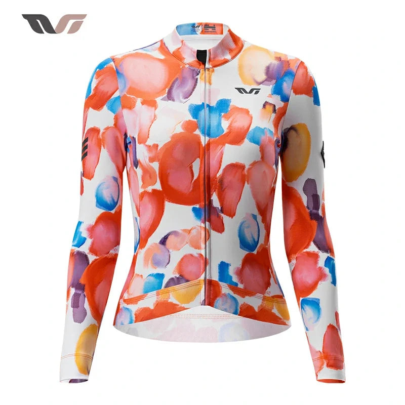 TVI Cycling Jersey Fleece Long Sleeve for 41–68?°F