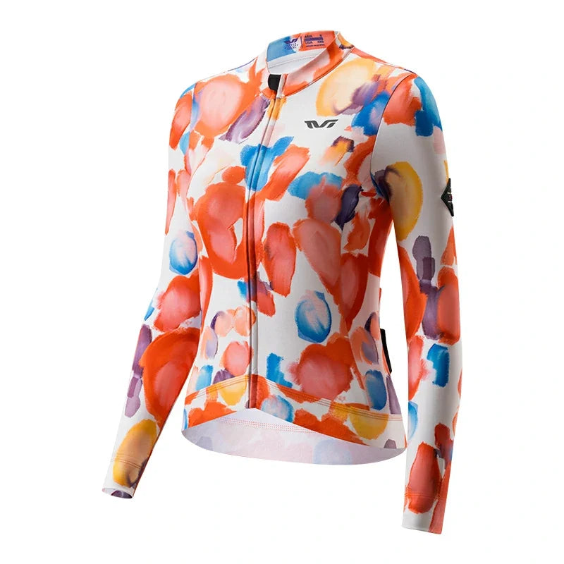 TVI Cycling Jersey Fleece Long Sleeve for 41–68?°F