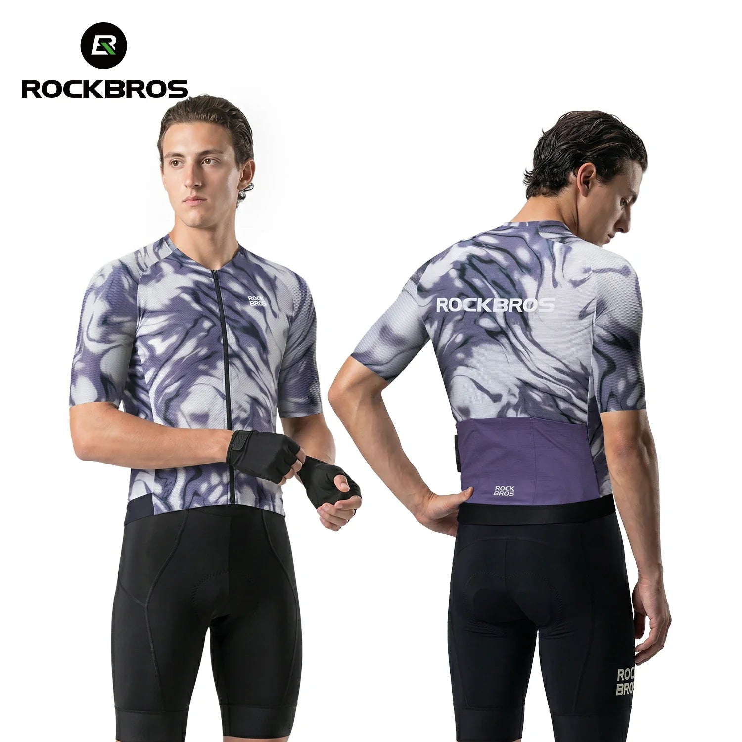 Men's Cycling Jersey Short Sleeve Breathable Quick Dry