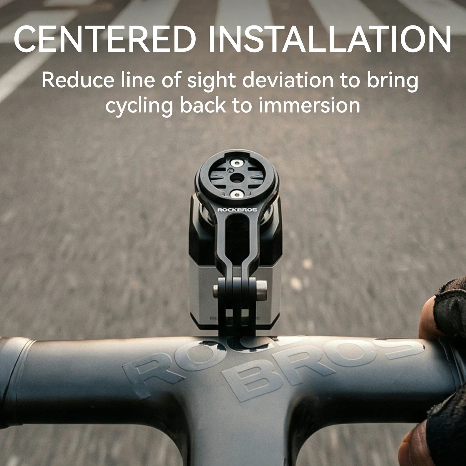 Bike computer and light bracket