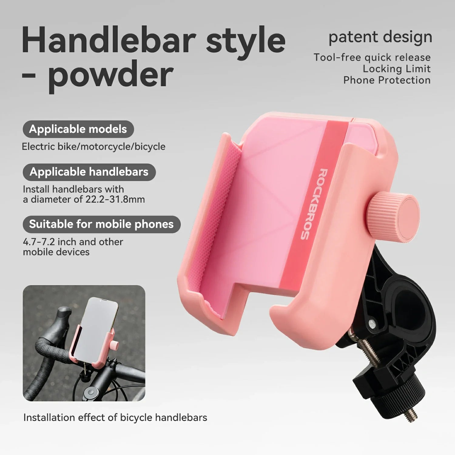 #Color_Pink Size_Handlebar_style