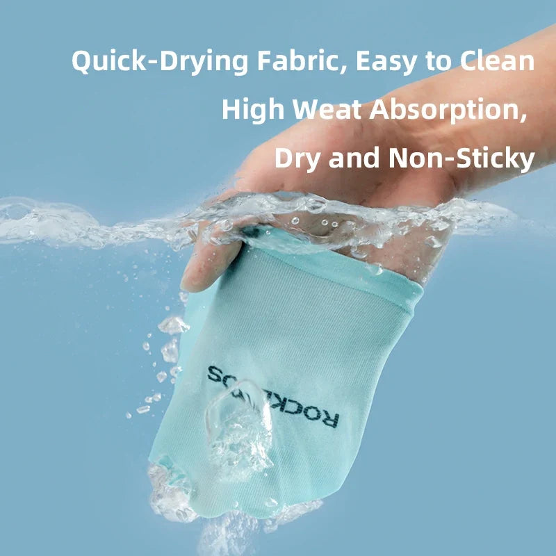 Moisture-wicking breathable sleeves for summer activities