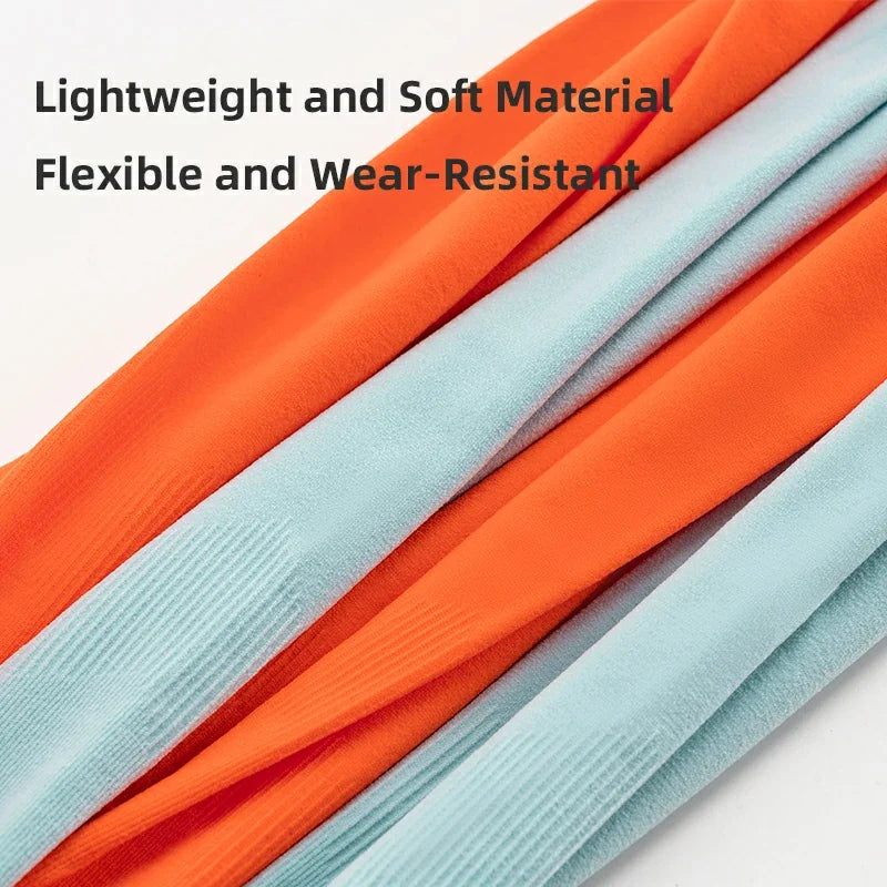 Soft ice silk arm sleeves for cycling and daily wear