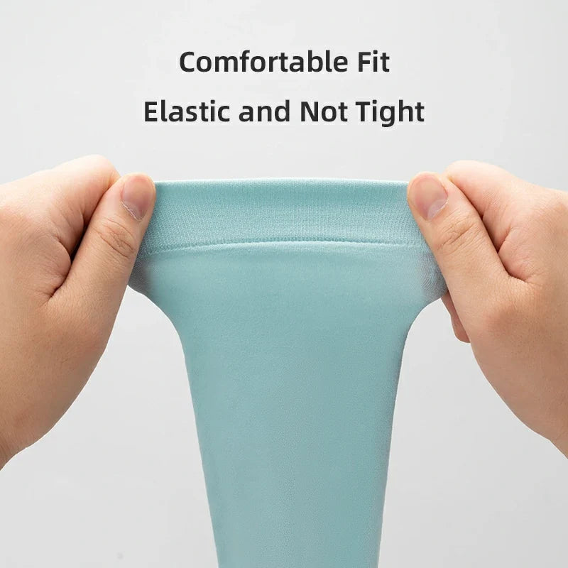 Quick-dry cooling sleeves for running and outdoor training