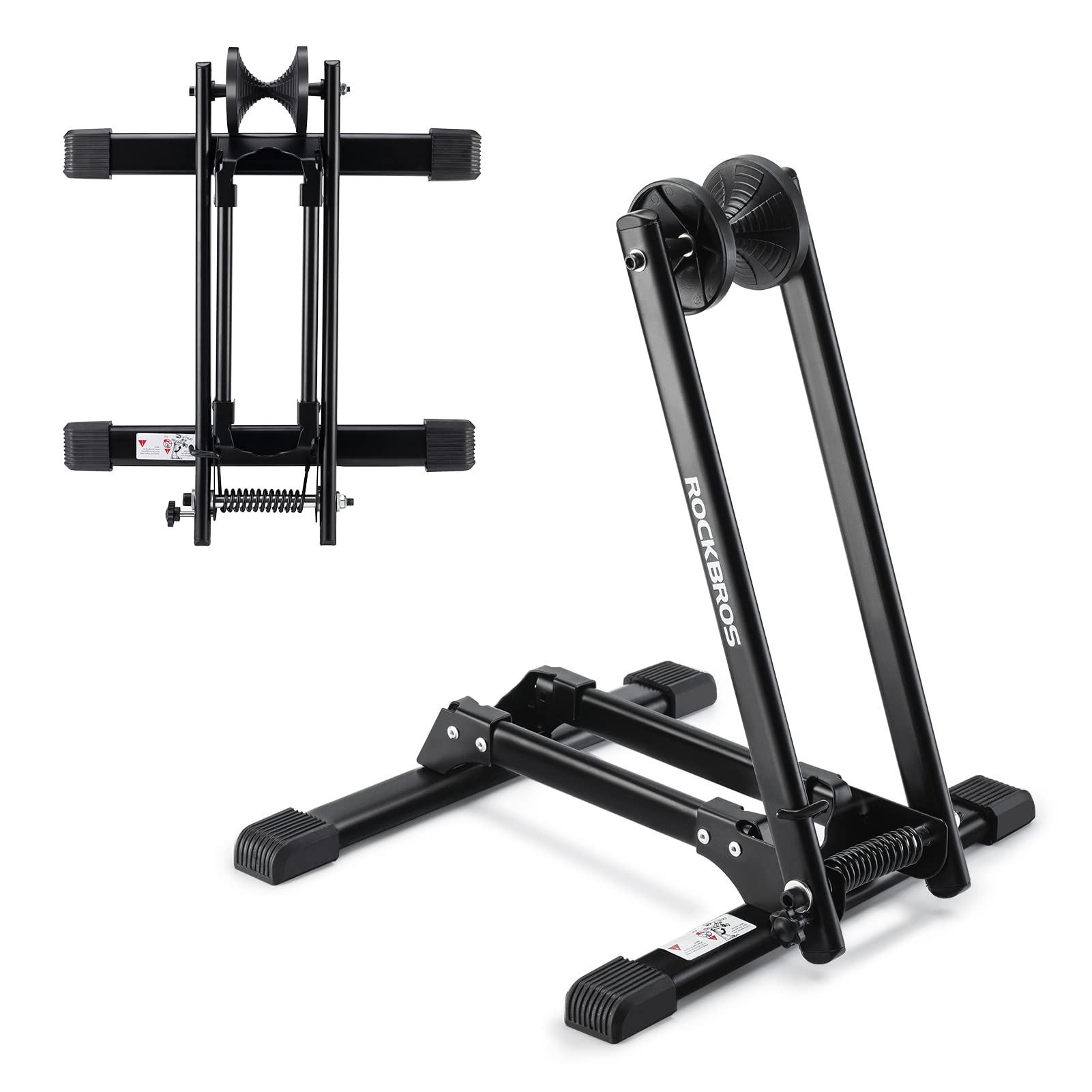 One-Second Foldable Push-In Bike Stand for 20"-29" Wheels