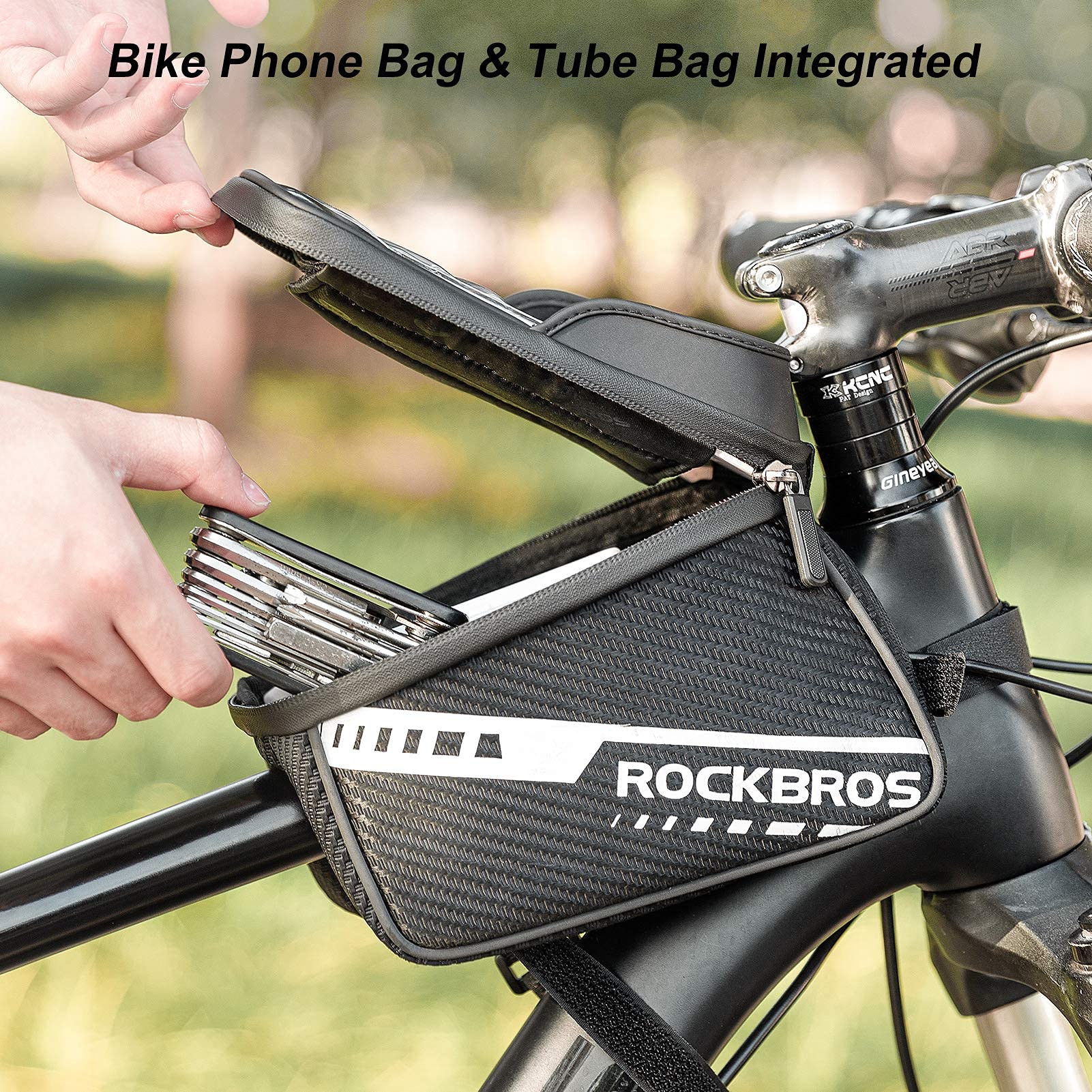Bike Phone Frame Bag for Large Smartphones
