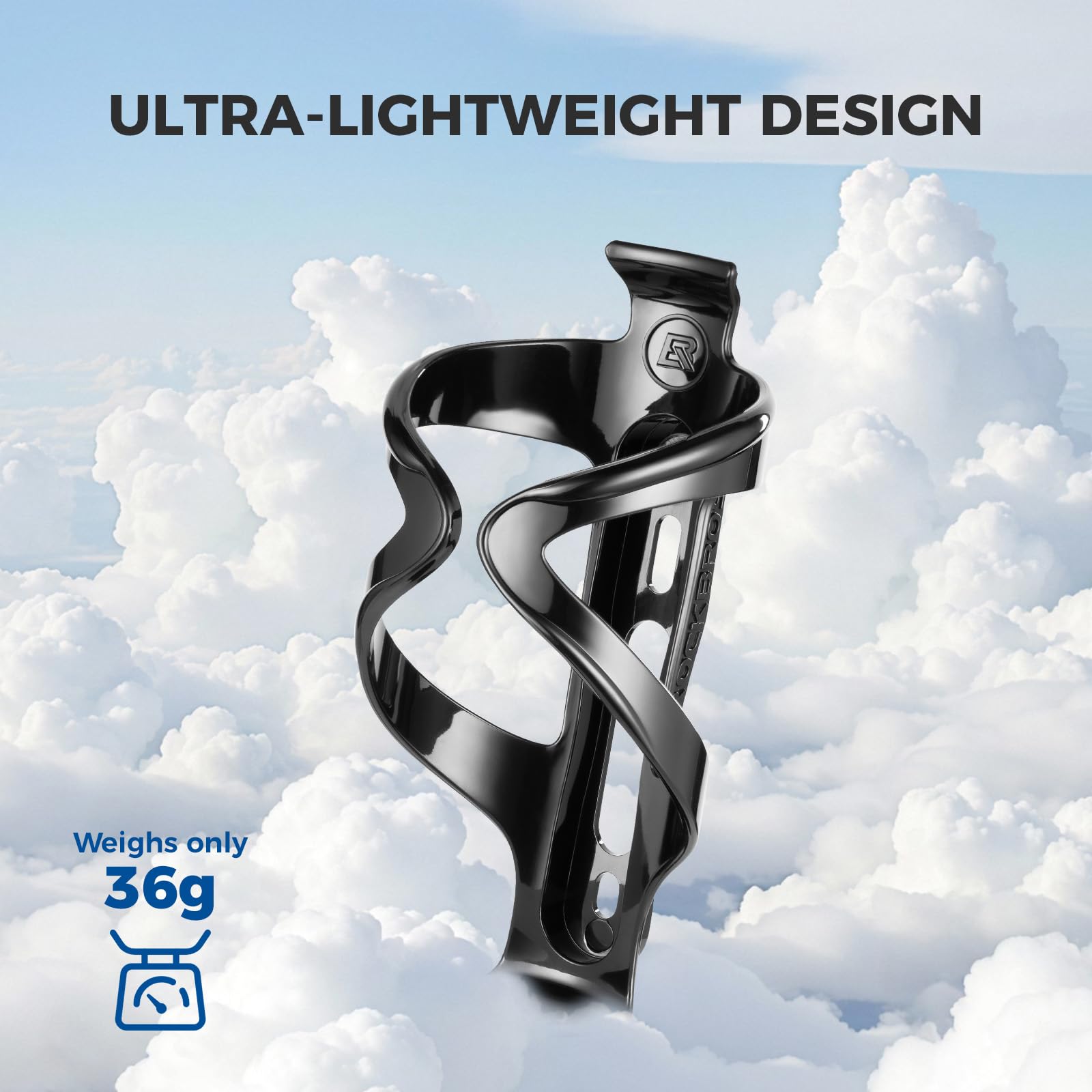 Bike Water Bottle Holder Ultra-Light Bicycle Bottle Cages with Screws Tool